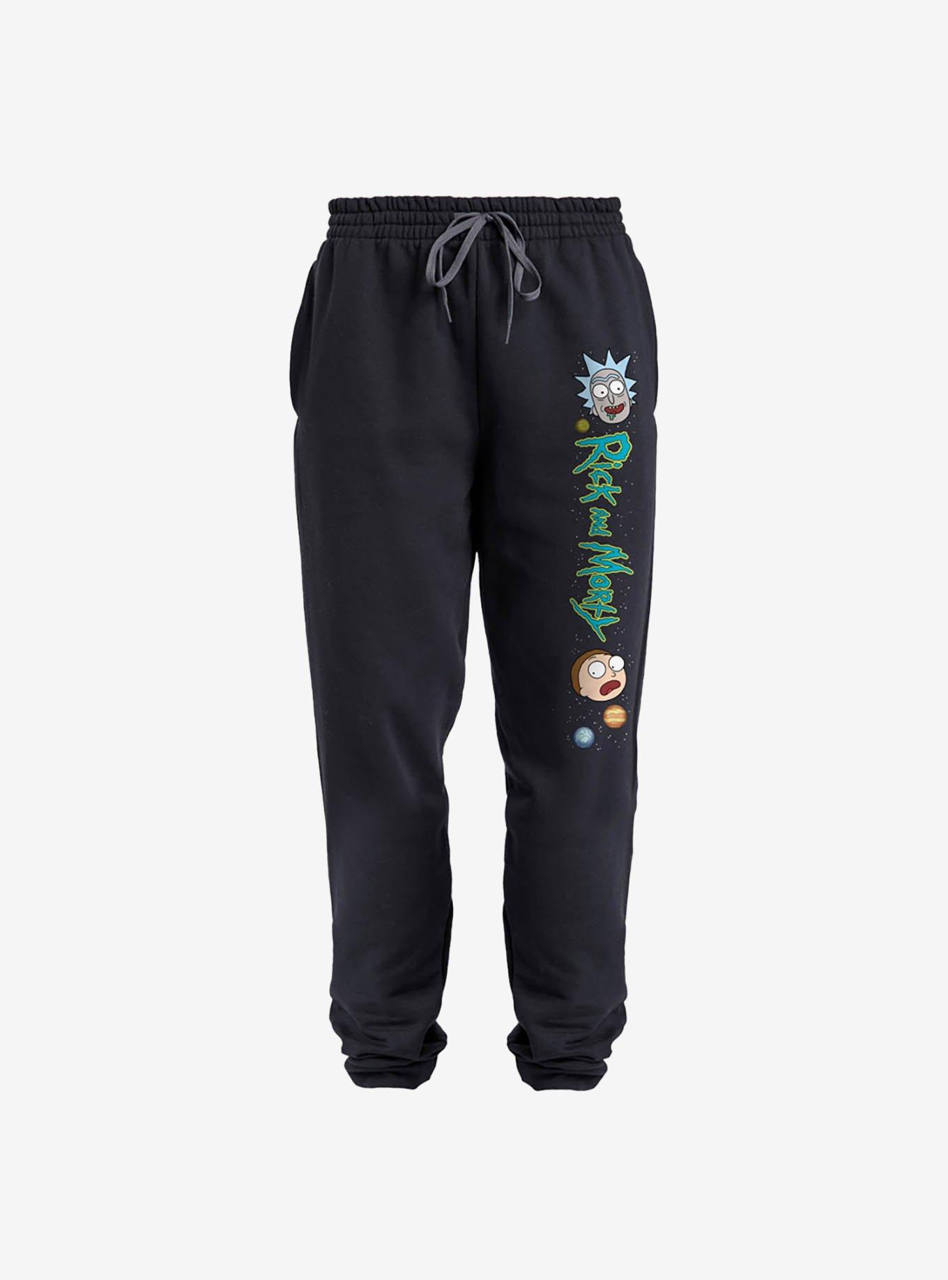Rick and Morty Heads In The Stars Jogger Sweatpants, , hi-res