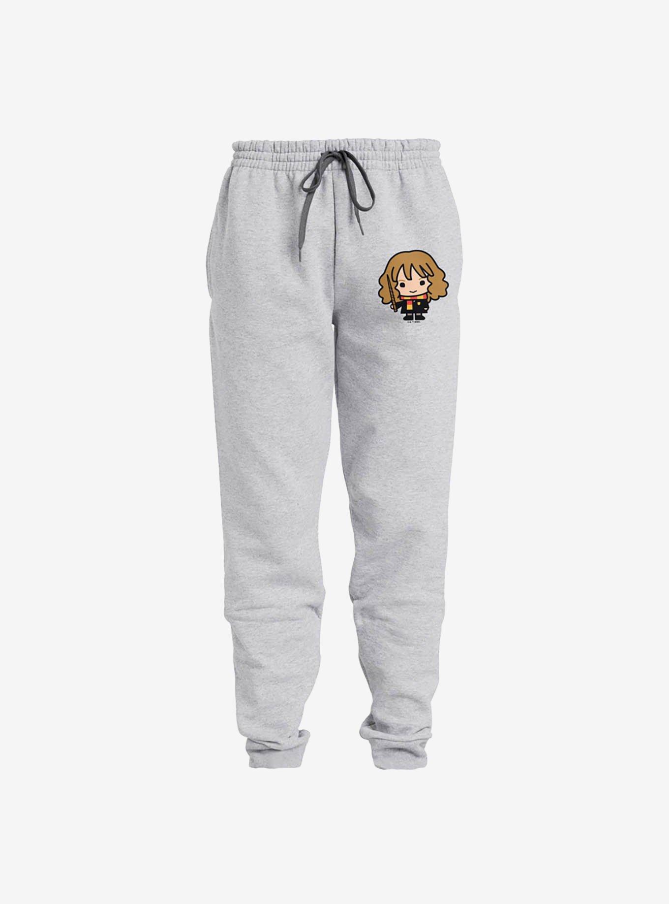 Harry Potter Cute Chibi Hermione Character Jogger Sweatpants, ATHLETIC HEATHER, alternate
