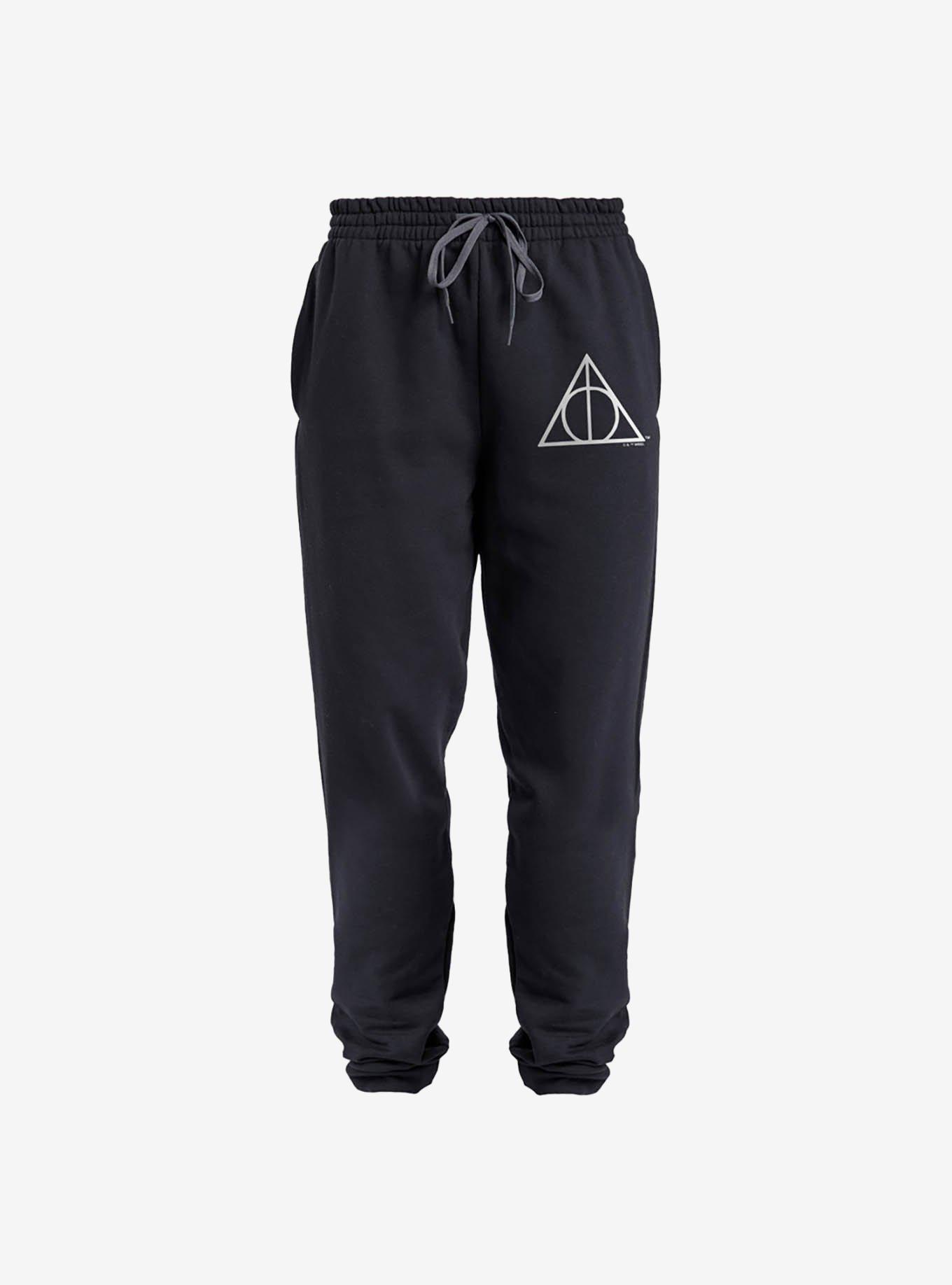 Harry Potter Deathly Hallows Symbol Jogger Sweatpants, , hi-res