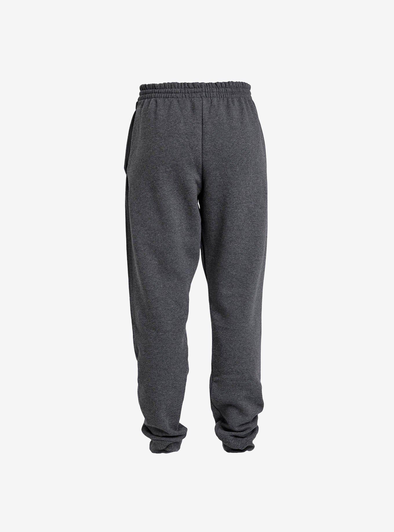 Harry Potter Hufflepuff Collegiate Jogger Sweatpants, CHARCOAL, alternate