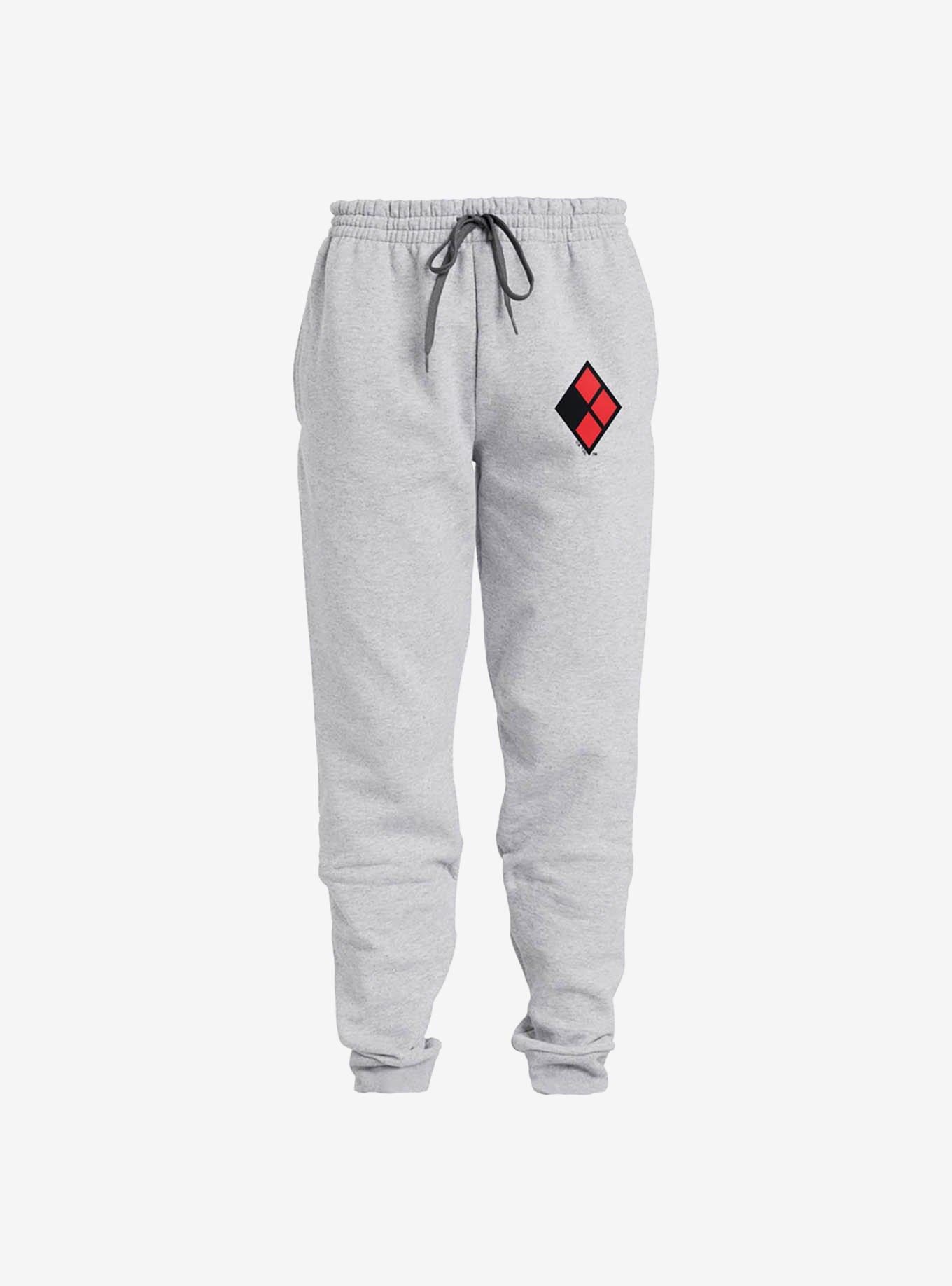 DC Comics Harley Quinn Diamond Logo Jogger Sweatpants, , hi-res
