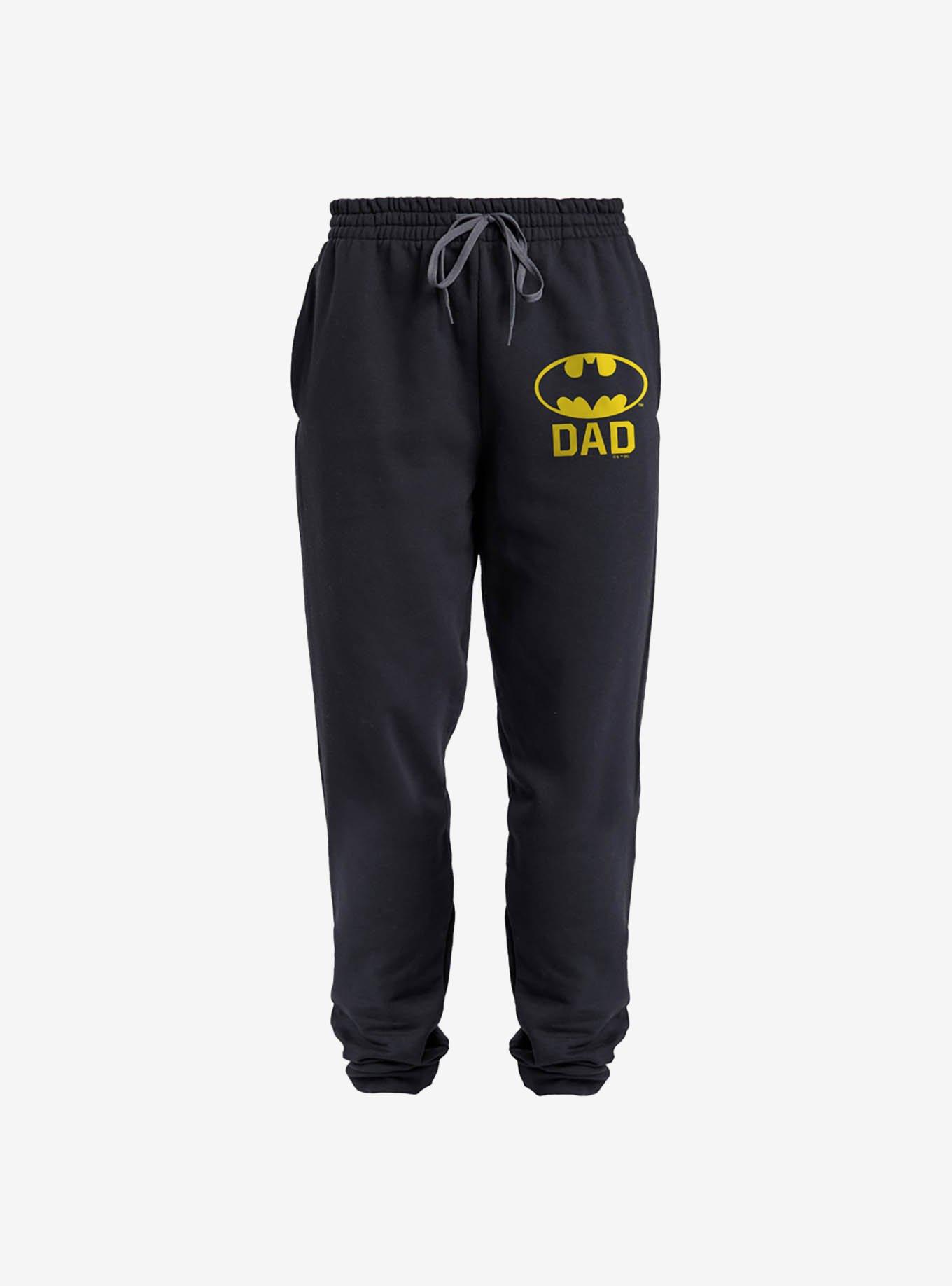 DC Comics Batman Bat Dad Shield Logo Jogger Sweatpants, , hi-res
