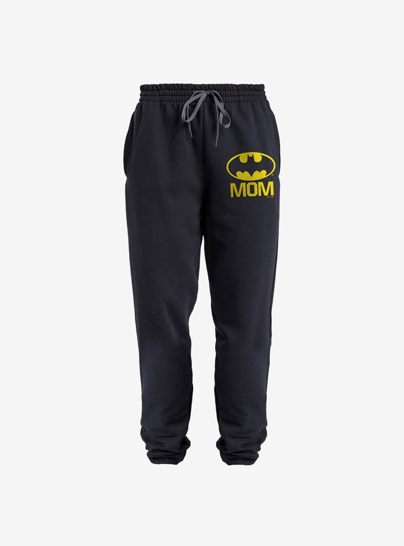 DC Comics Batman Bat Mom Shield Logo Jogger Sweatpants, , hi-res