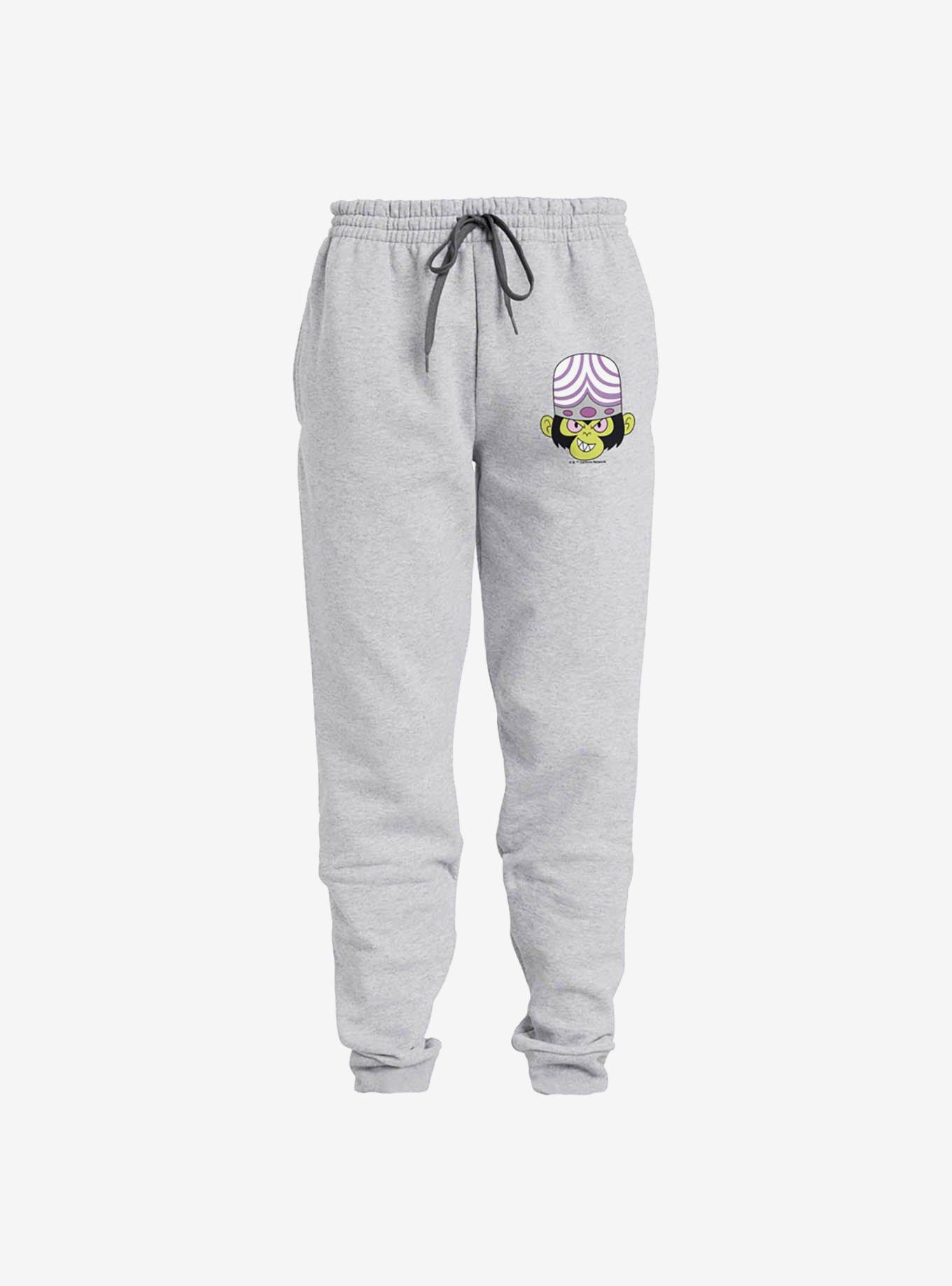 The Powerpuff Girls Mojo Jojo Head Jogger Sweatpants, , hi-res