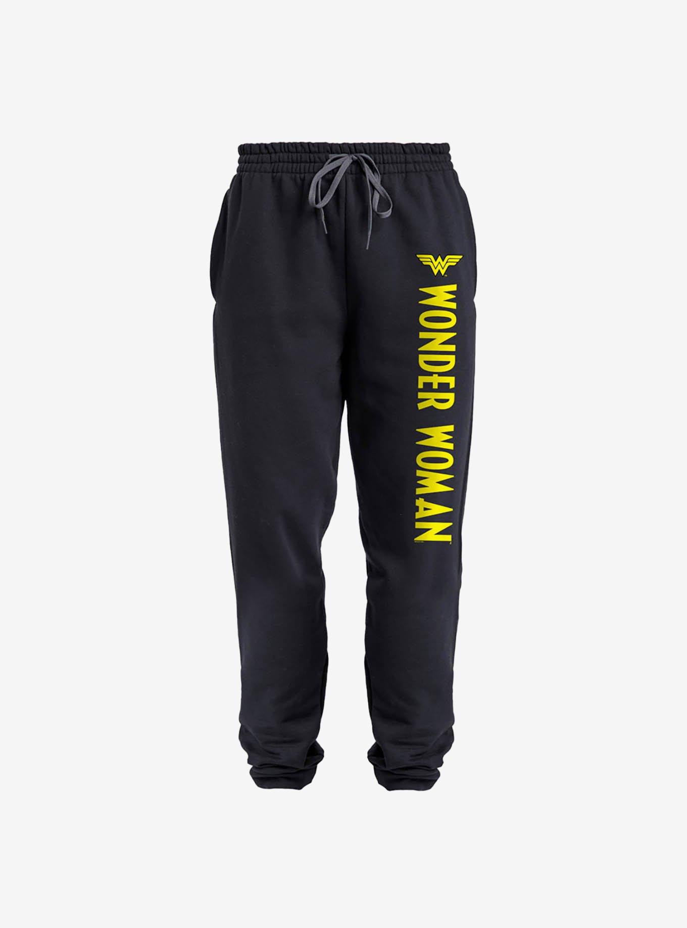 DC Comics Wonder Woman Logo Jogger Sweatpants