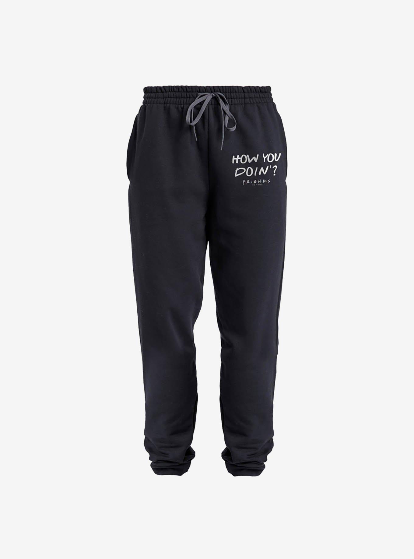Friends How You Doin' Quote Jogger Sweatpants, , hi-res