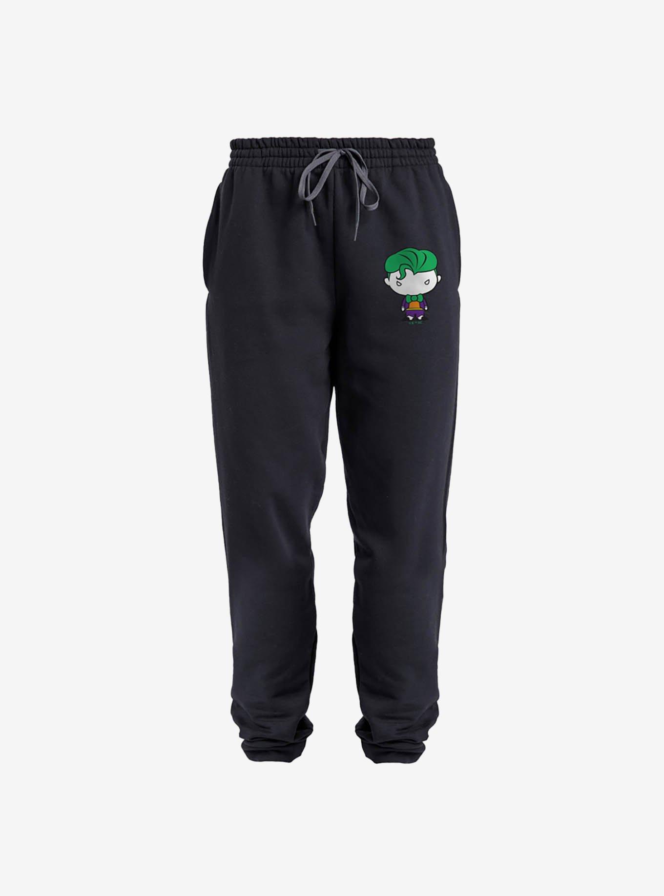 DC Comics Joker Cute Chibi Character Jogger Sweatpants, , hi-res
