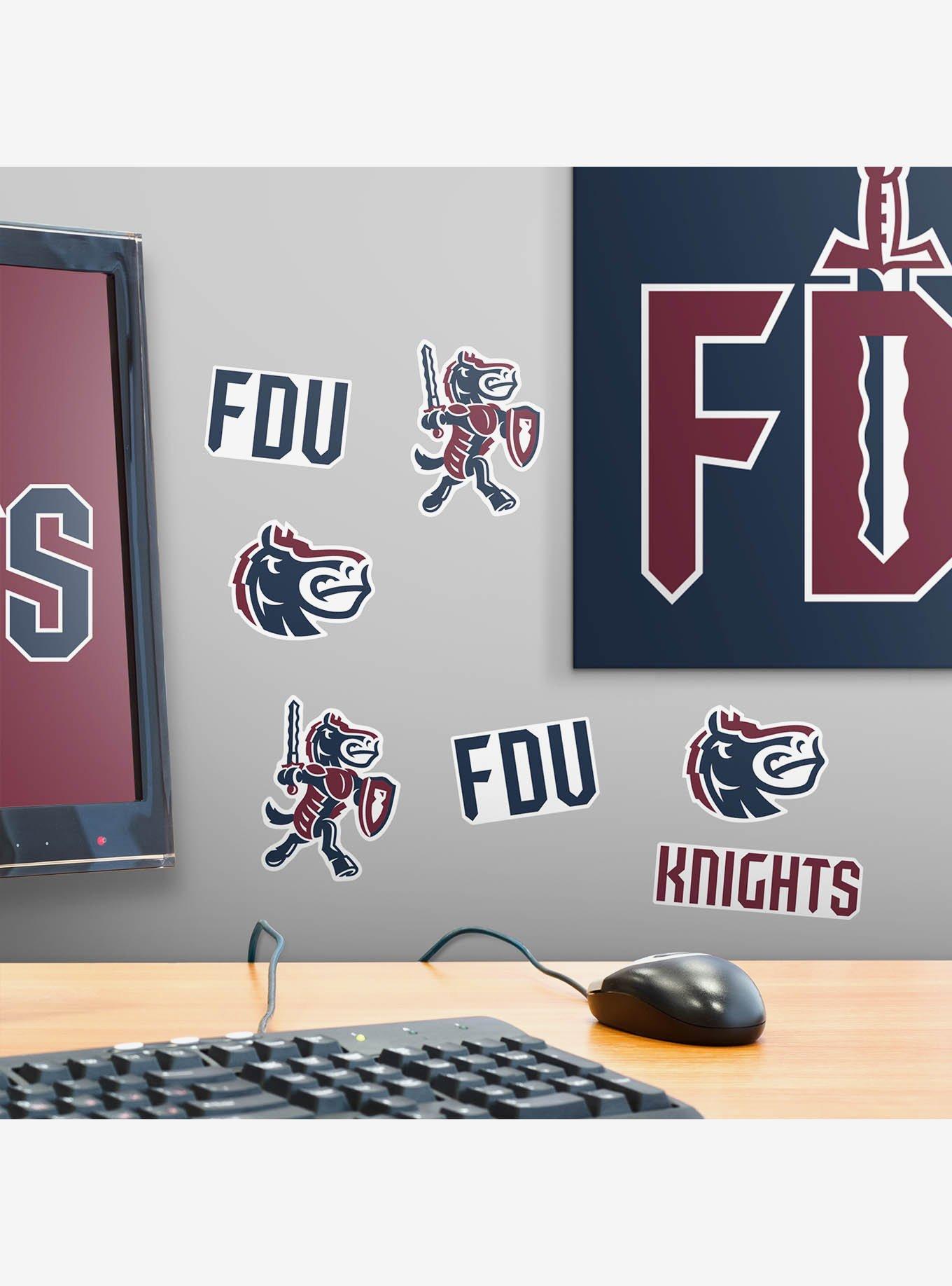 Fairleigh Dickinson Knights University 100ct Sticker Pack, , alternate