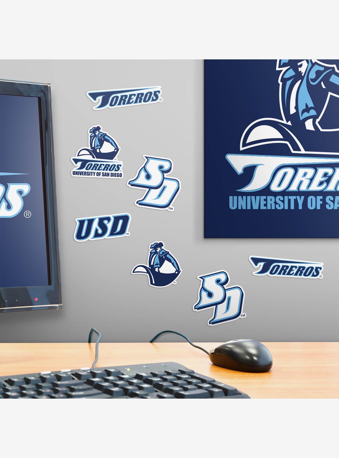 University of San Diego USD 100ct Sticker Pack, , alternate