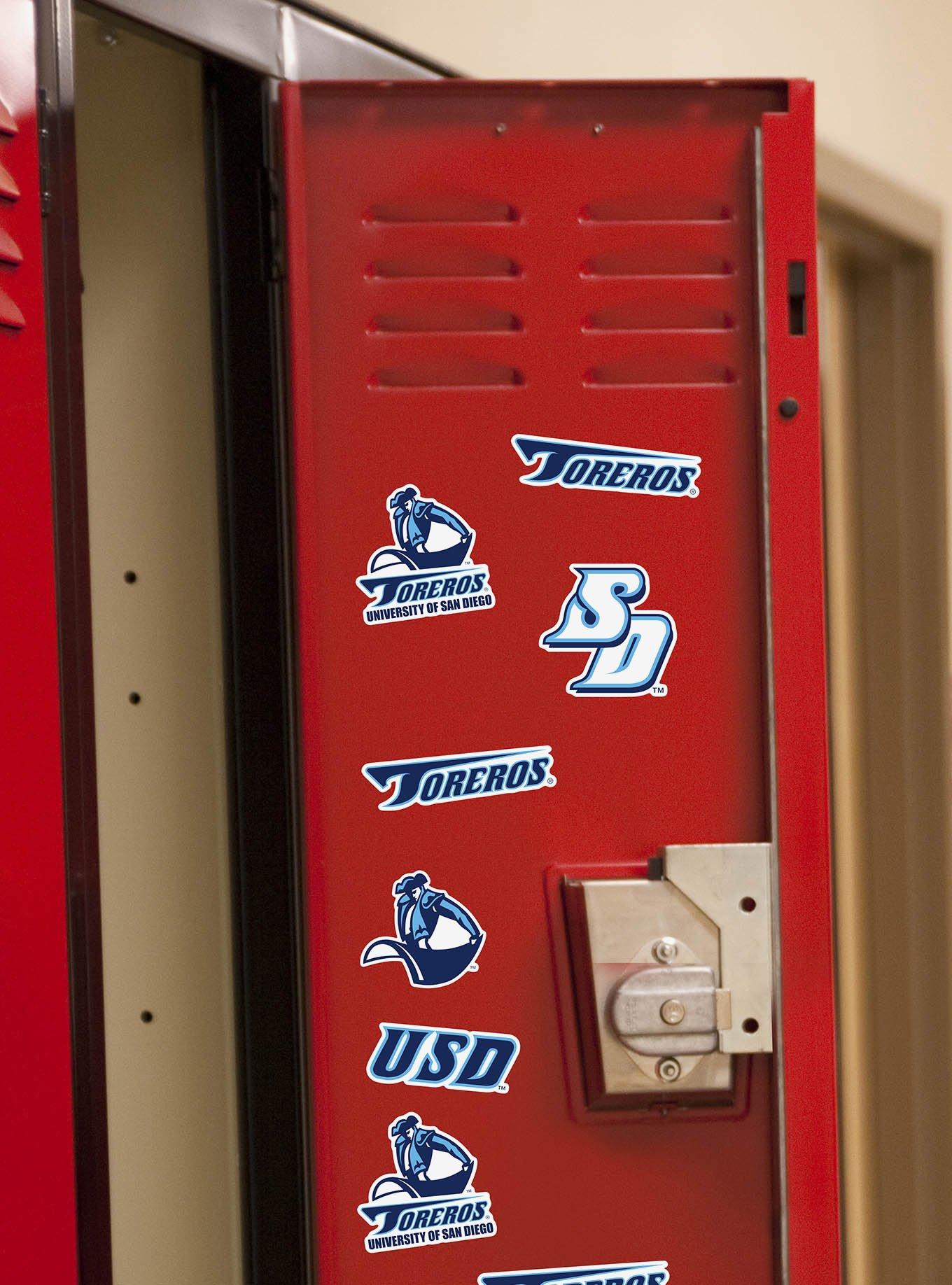 University of San Diego USD 100ct Sticker Pack, , alternate