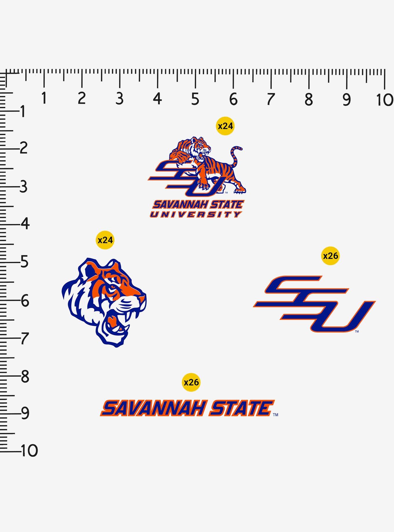 Savannah State University SSU 100ct Sticker Pack, , alternate