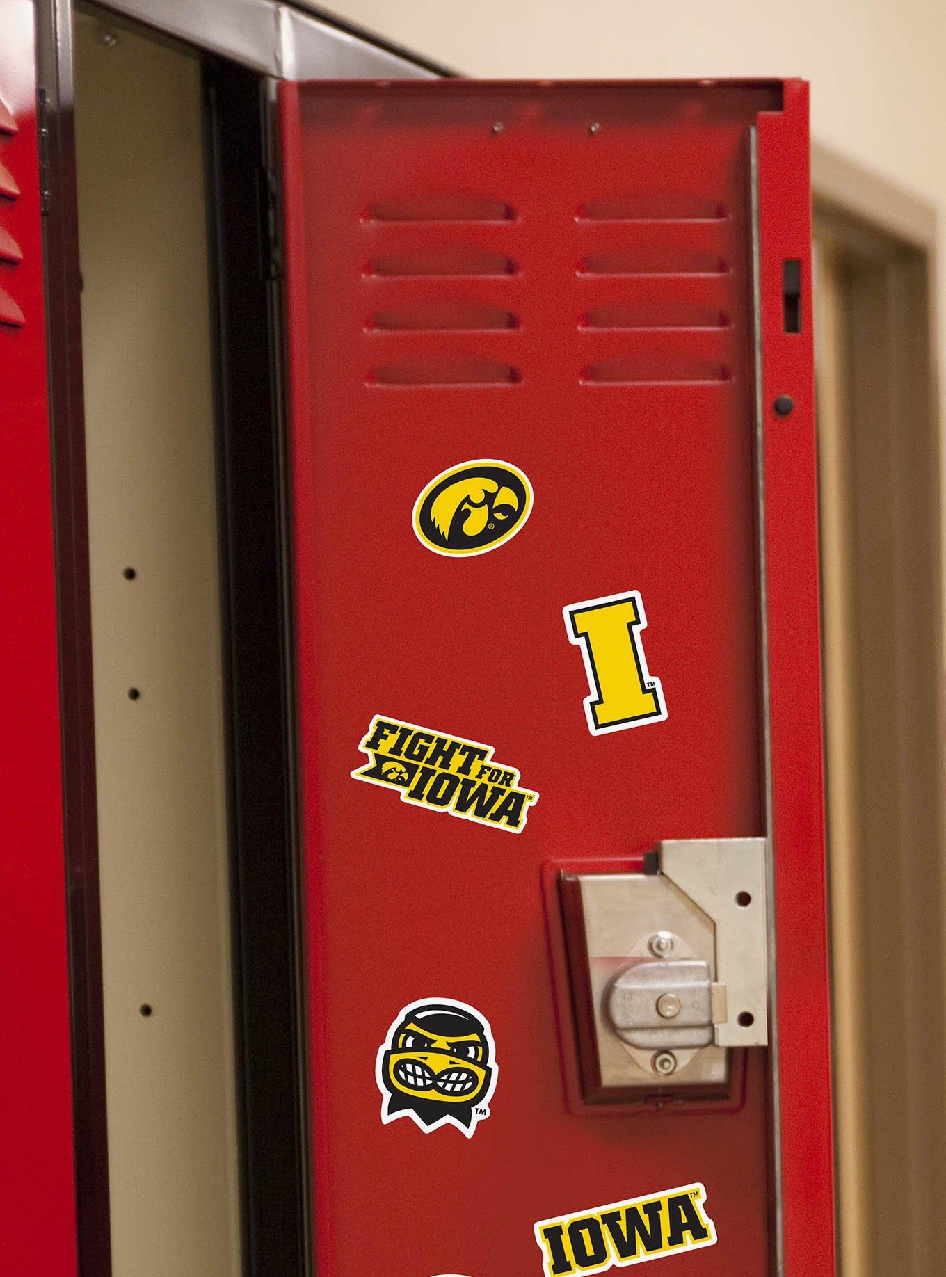 University of Iowa 100ct Sticker Pack, , alternate
