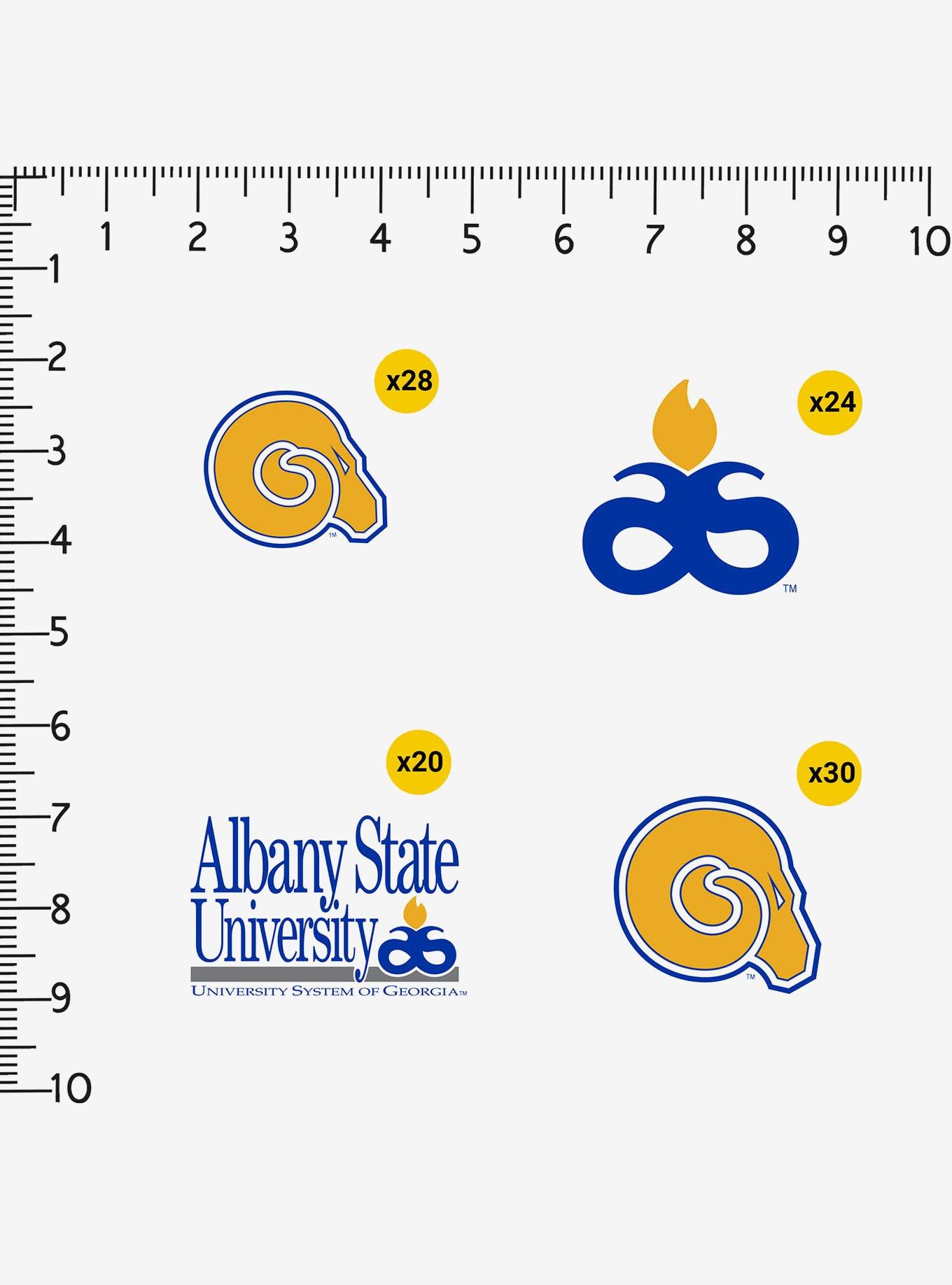 Albany State University 100ct Sticker Pack, , alternate