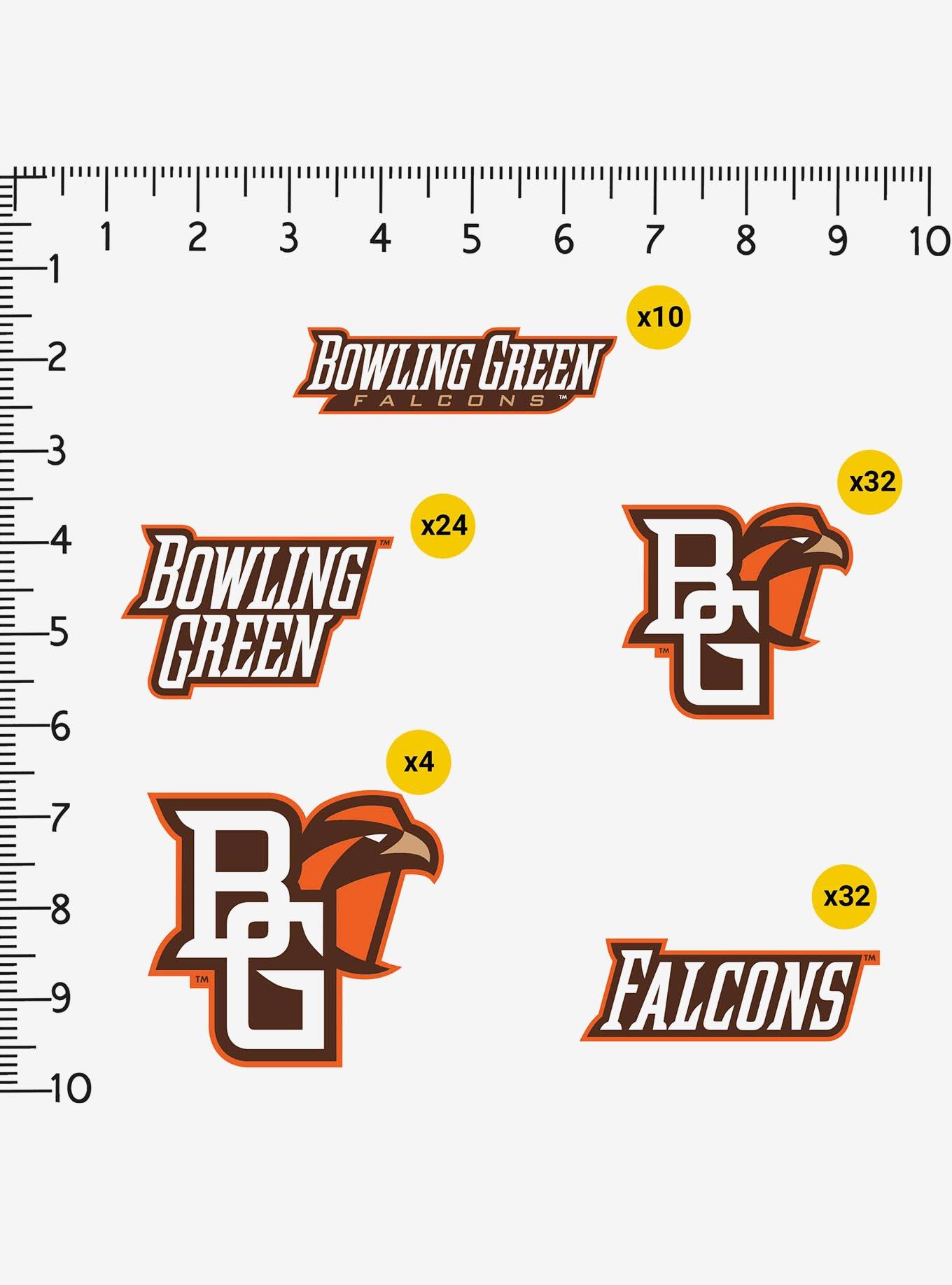 Bowling Green State University 100ct Sticker Pack, , alternate