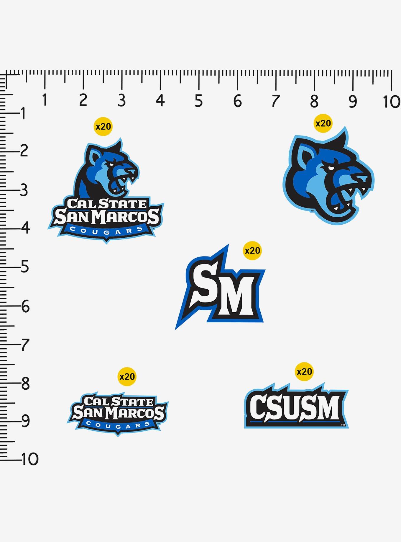 Cal State San Marcos 100ct Sticker Pack, , alternate