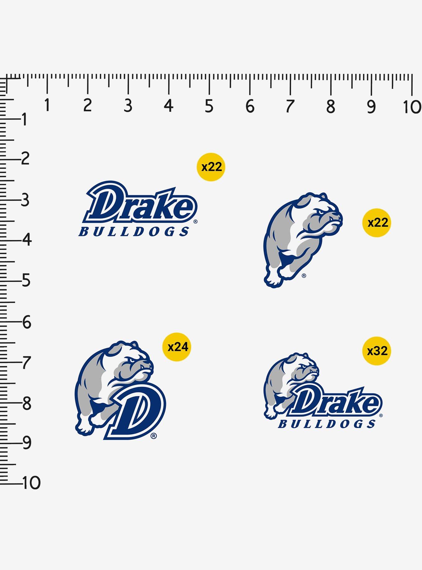 Drake University 100ct Sticker Pack, , alternate
