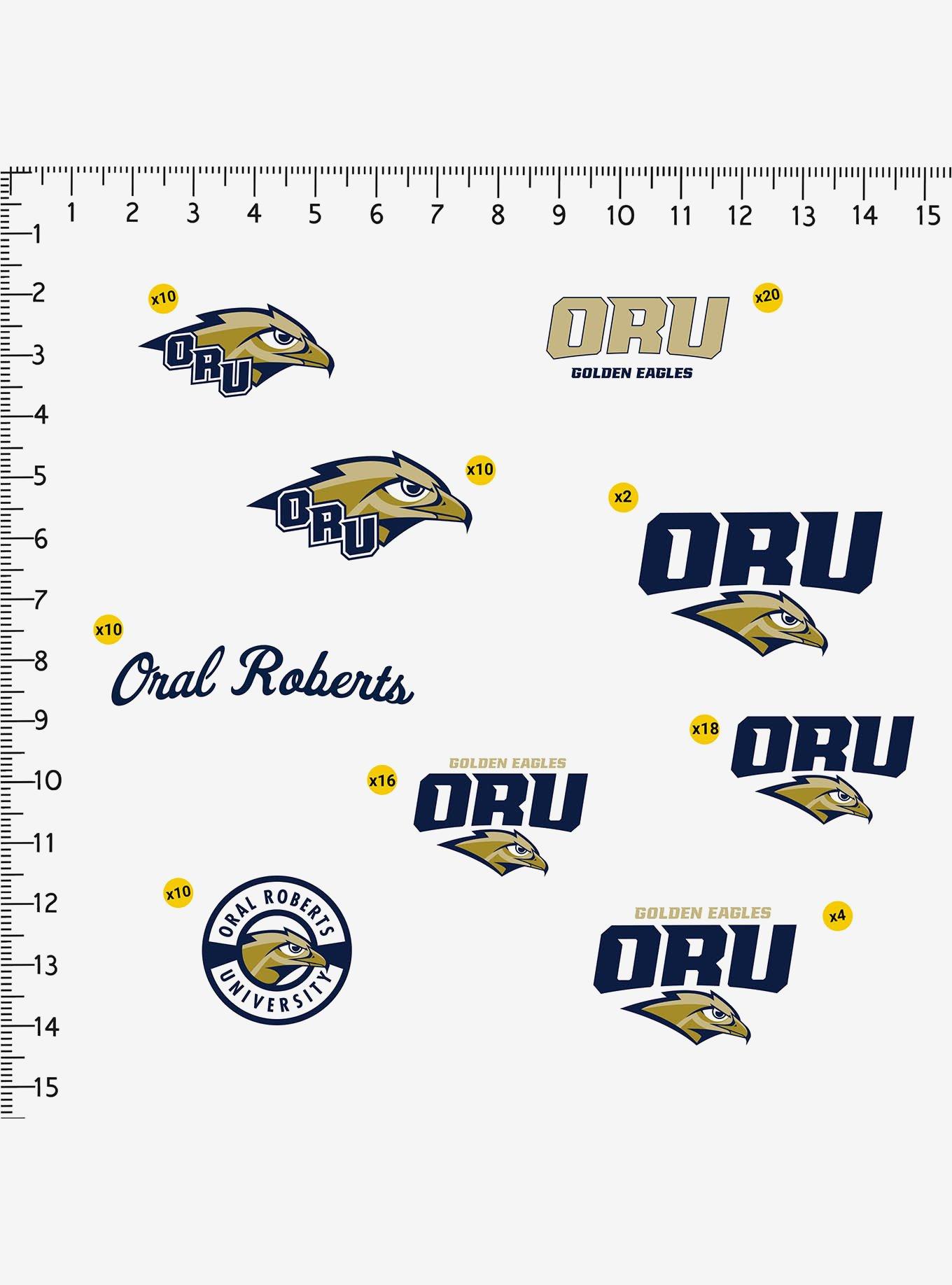 Oral Roberts University 100ct Sticker Pack, , alternate