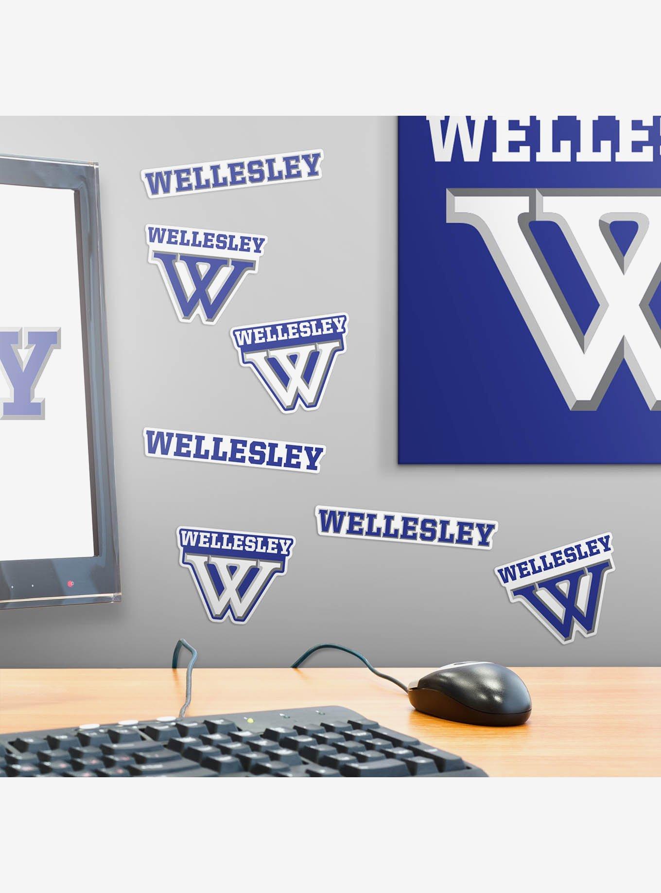 Wellesley College 100ct Sticker Pack, , alternate