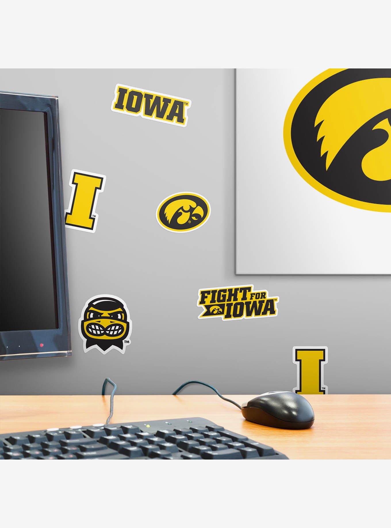 University of Iowa 100ct Sticker Pack, , alternate