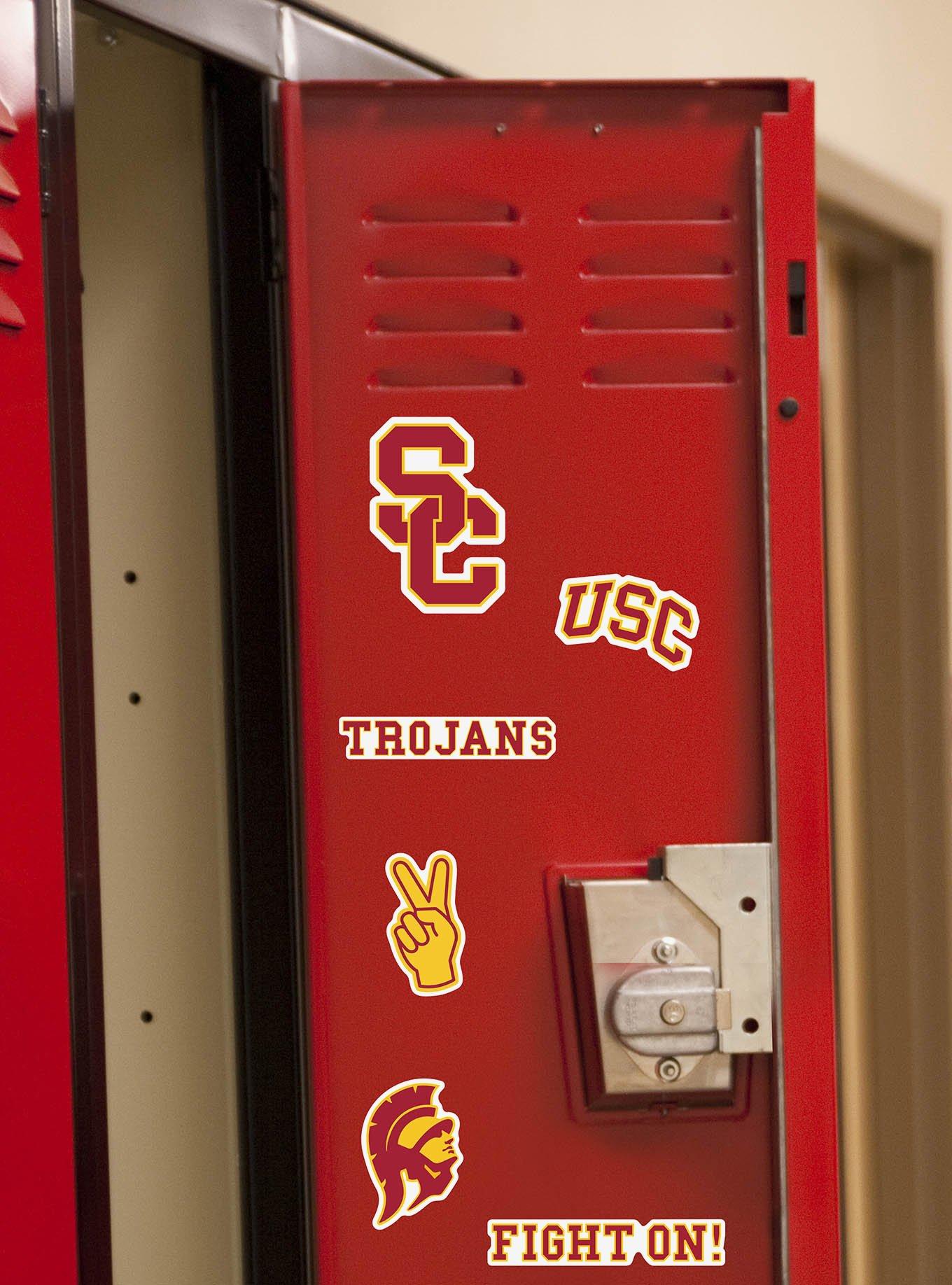 USC Trojans 100ct Sticker Pack, , alternate