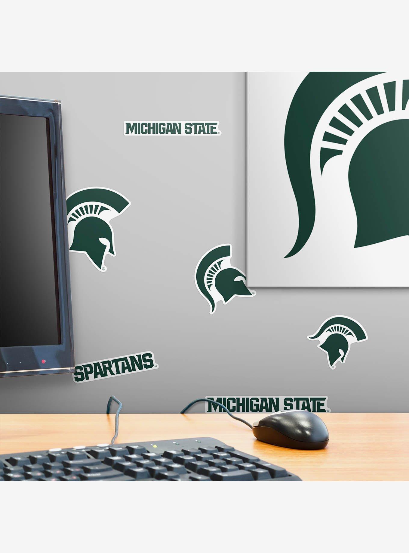 Michigan State University Spartans 100 Ct Sticker Pack, , alternate