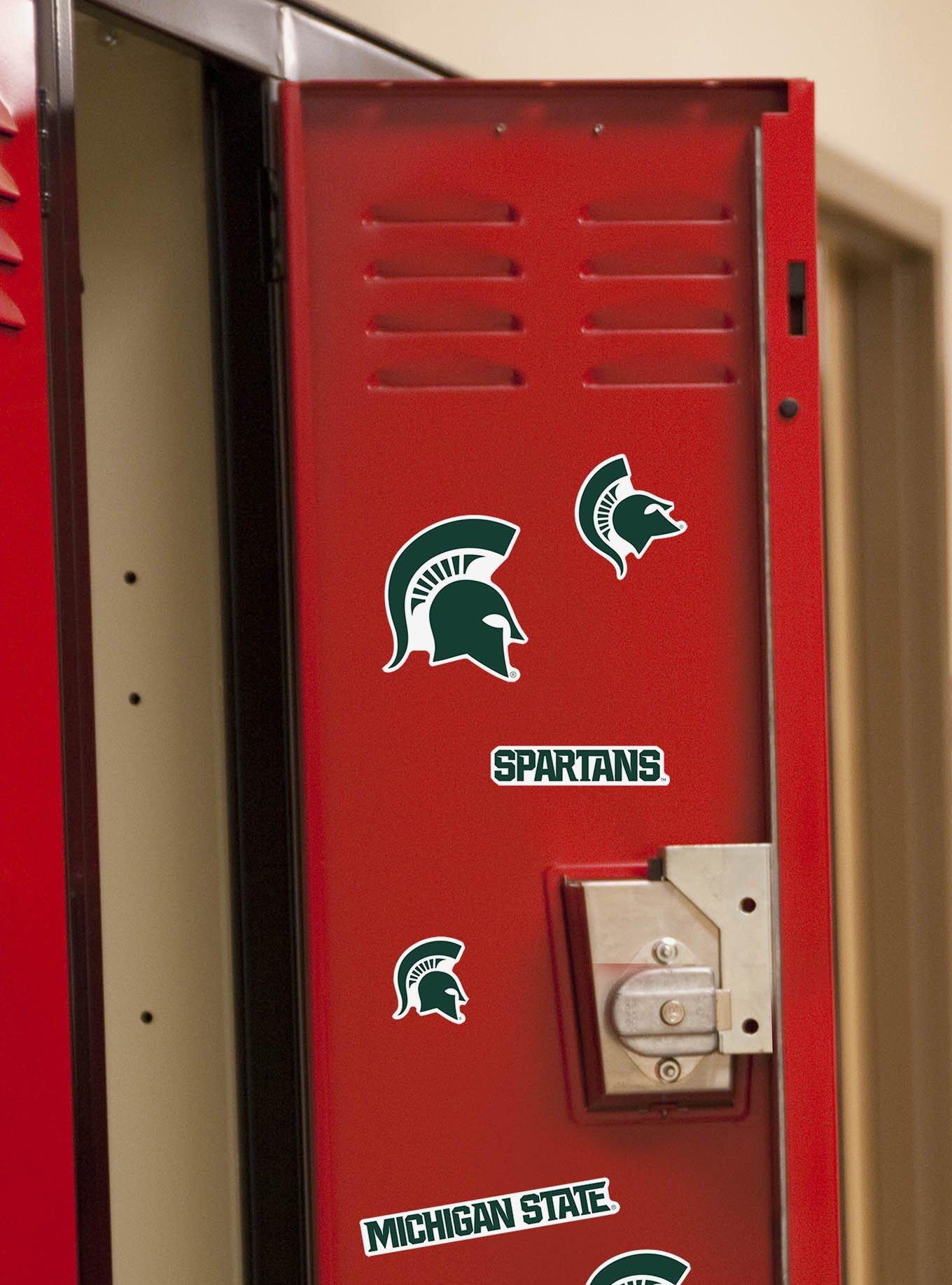 Michigan State University Spartans 100 Ct Sticker Pack, , alternate