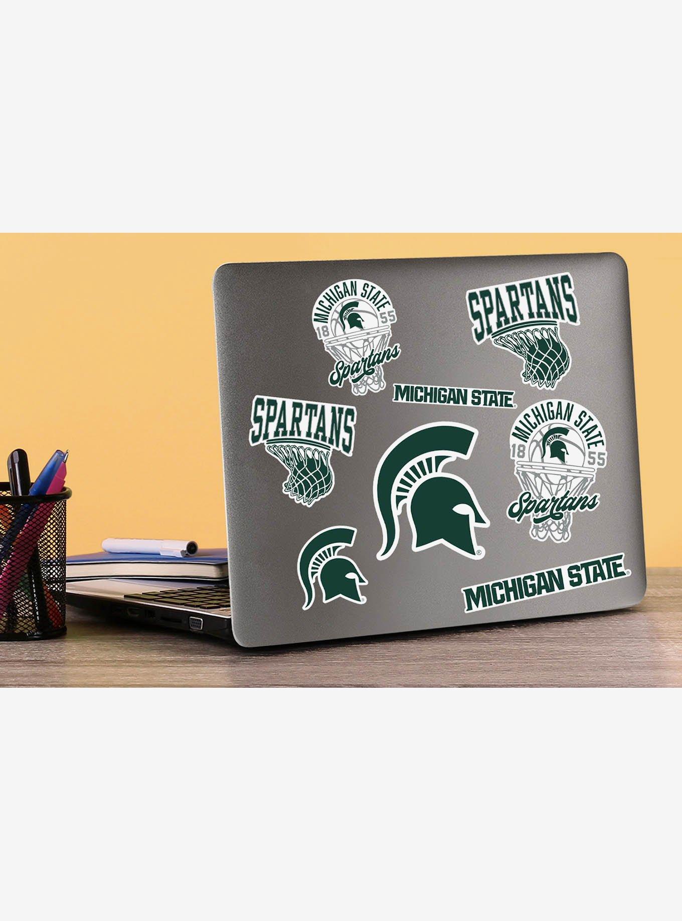 Michigan State University Spartans Basketball 100 Ct Sticker Pack
