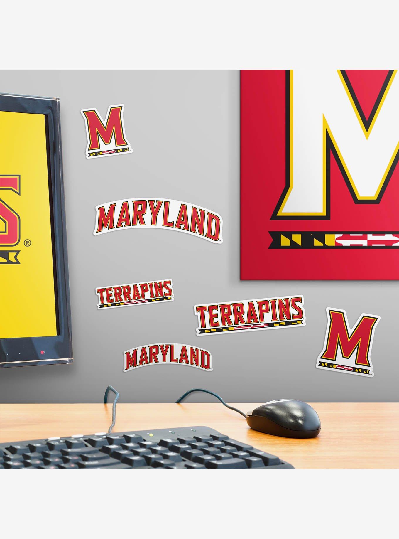 University Of Maryland Terrapins 100 Ct Sticker Pack, , alternate