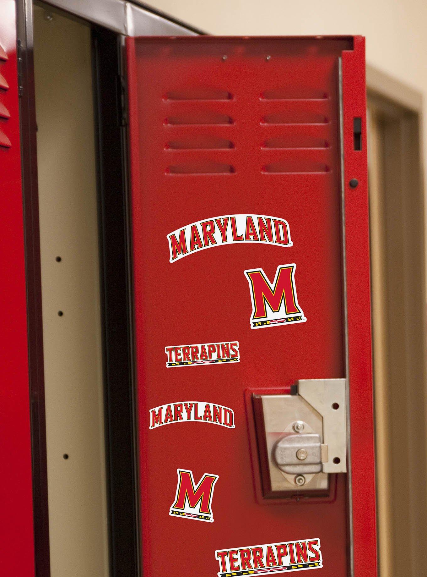 University Of Maryland Terrapins 100 Ct Sticker Pack, , alternate