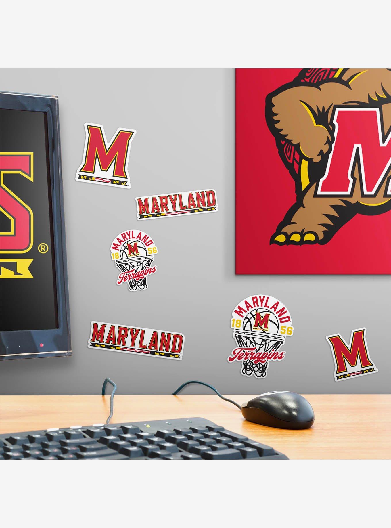 University Of Maryland Terrapins Basketball 100 Ct Sticker Pack, , alternate