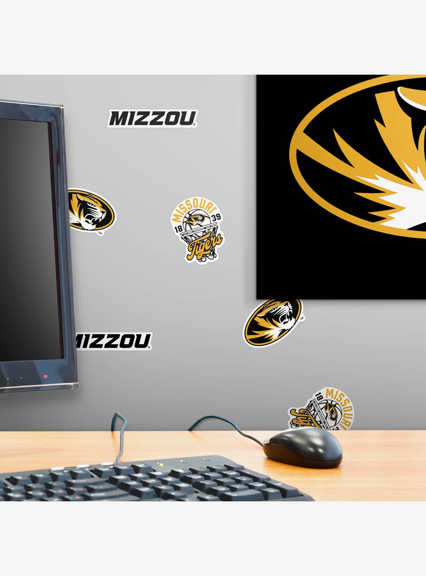 University Of Missouri Mizzou Basketball 100 Ct Sticker Pack, , alternate