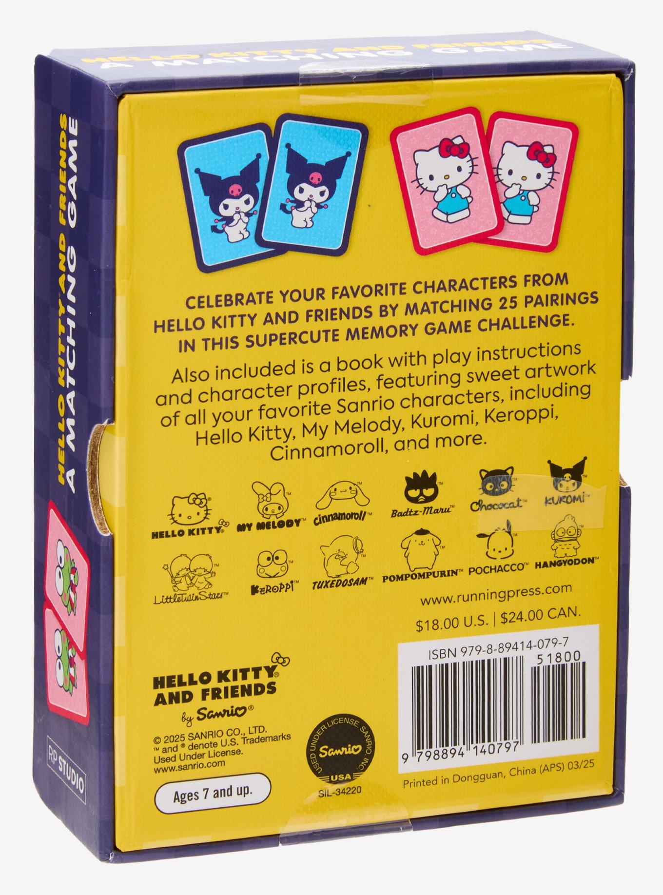 Hello Kitty And Friends: A Matching Game, , alternate