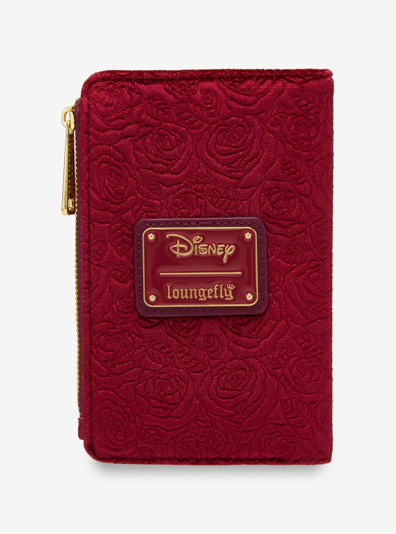 Loungefly Disney Beauty and the Beast Winter Ice Skating Zip Wallet — BoxLunch Exclusive, , alternate