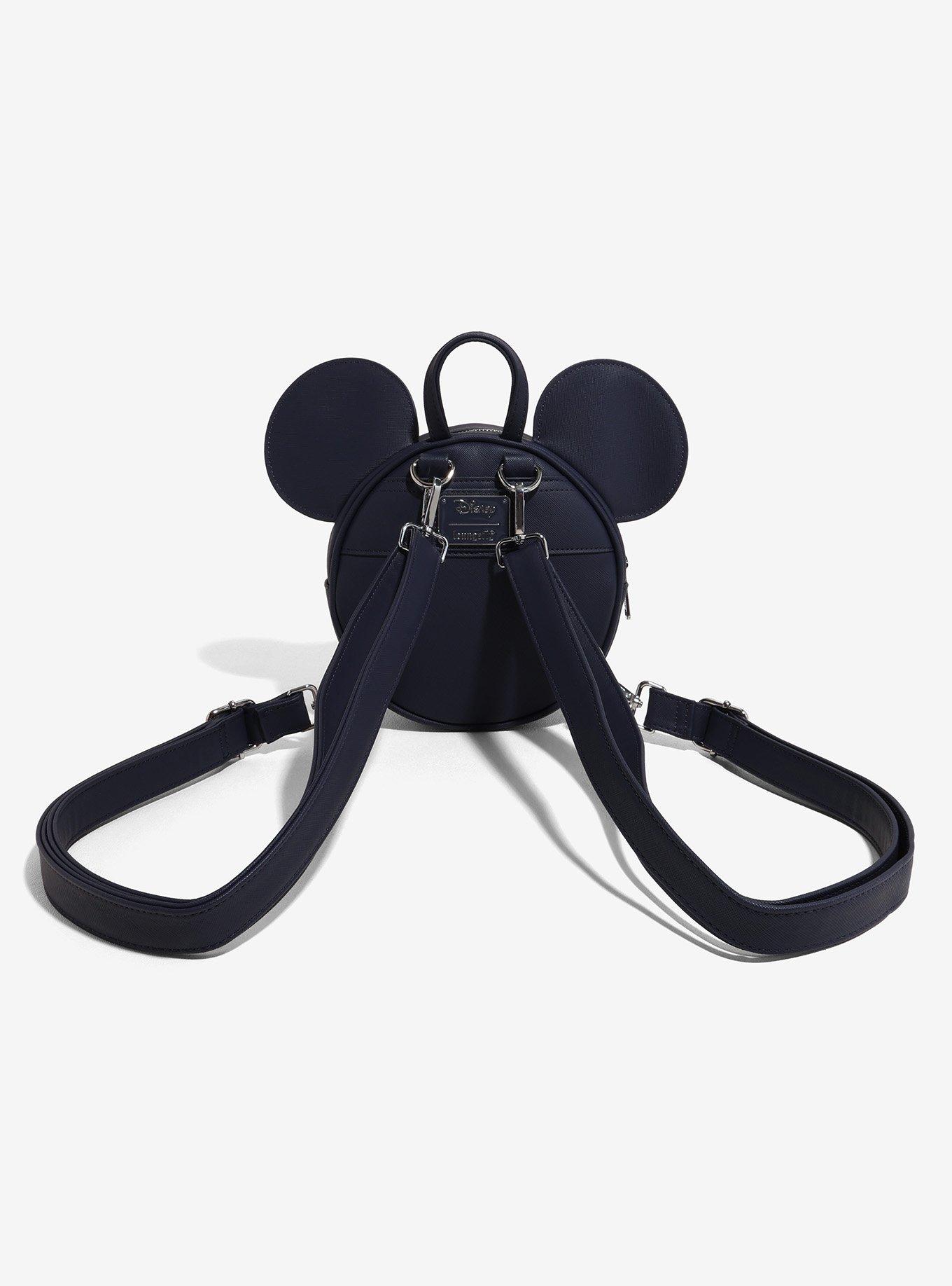 Loungefly Disney Mickey Mouse Patterned Convertible Mini Backpack &mdash; BoxLunch Exclusive, , alternate