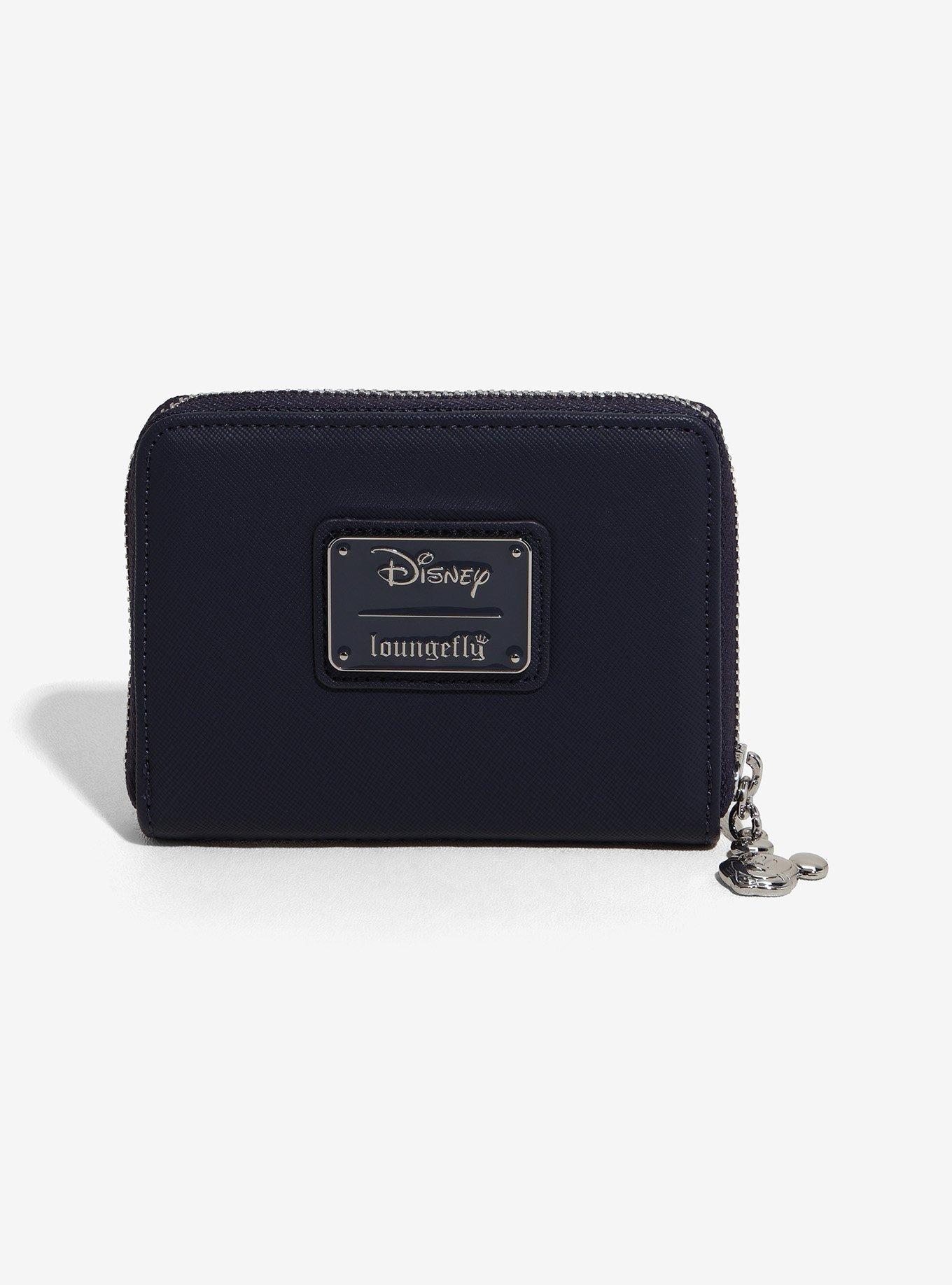 Loungefly Disney Mickey Mouse Patterned Zip Wallet — BoxLunch Exclusive, , hi-res