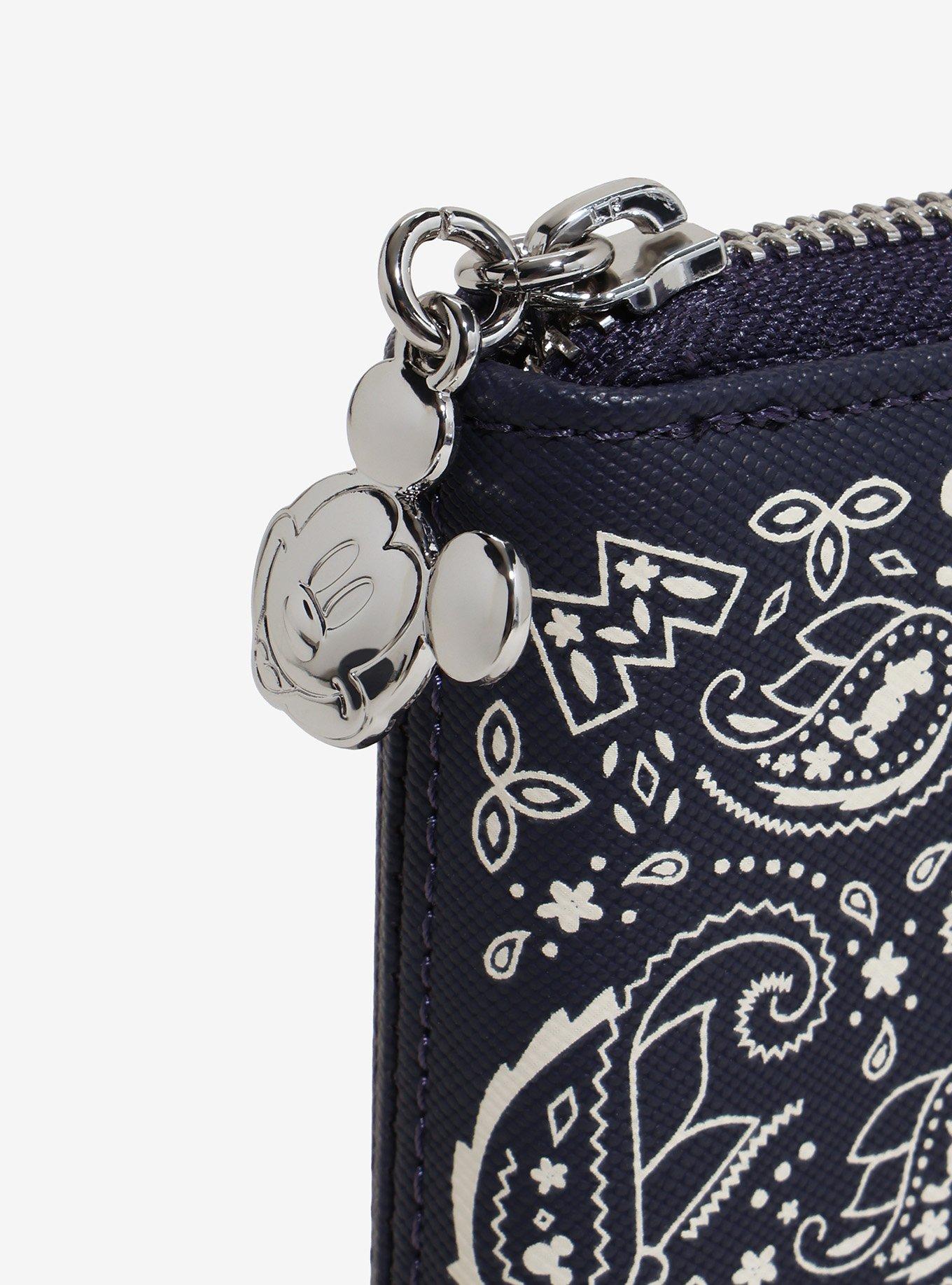 Loungefly Disney Mickey Mouse Patterned Zip Wallet — BoxLunch Exclusive, , alternate
