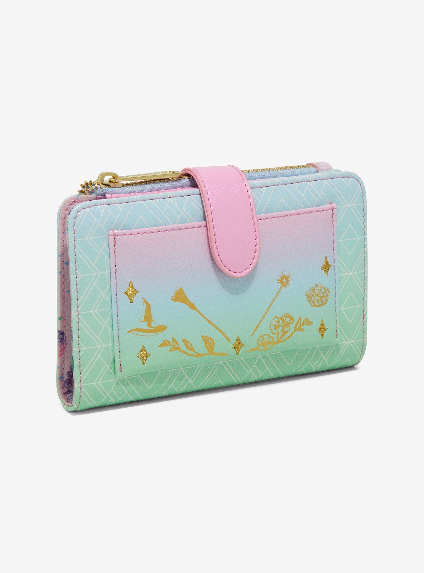 Loungefly Wicked Iridescent Ombré Wallet - BoxLunch Exclusive, , hi-res