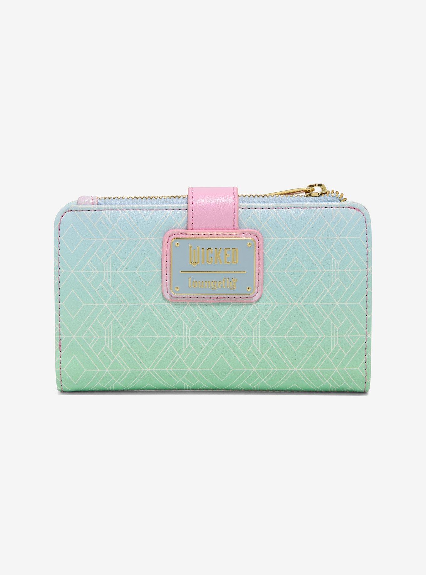 Loungefly Wicked Iridescent Ombré Wallet - BoxLunch Exclusive, , alternate