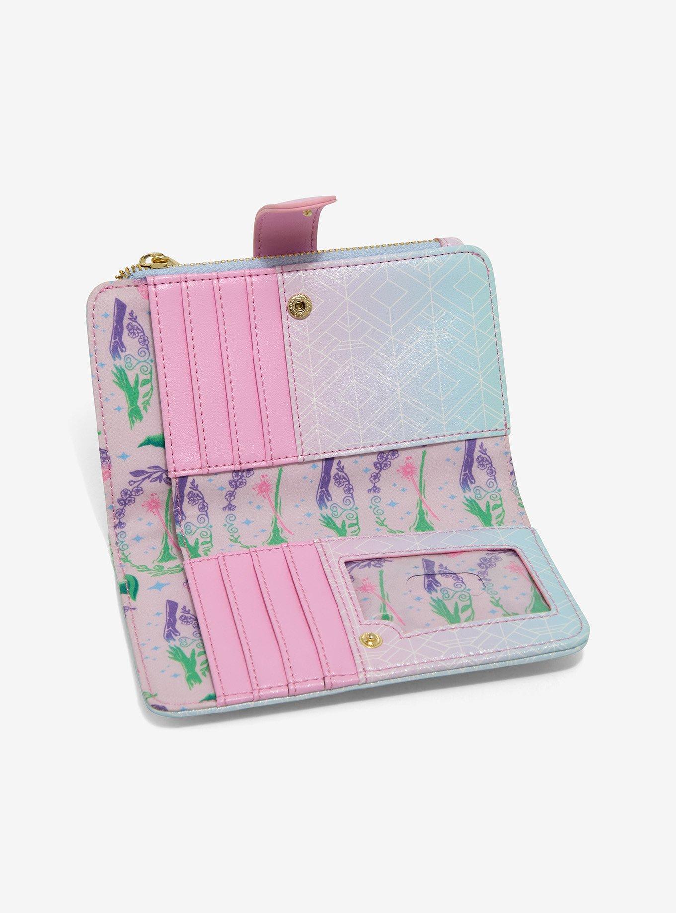 Loungefly Wicked Iridescent Ombré Wallet - BoxLunch Exclusive, , alternate