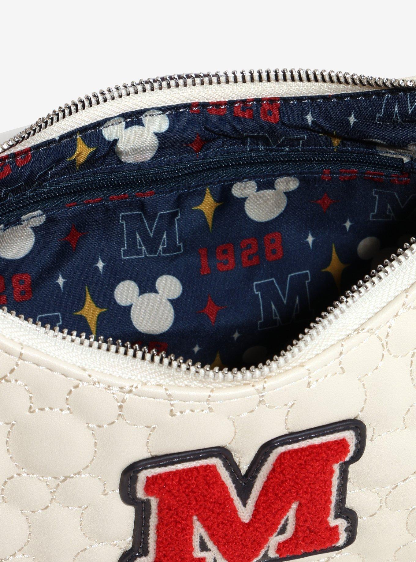 Loungefly Disney Mickey Mouse Vintage Crossbody Bag — BoxLunch Exclusive, , alternate