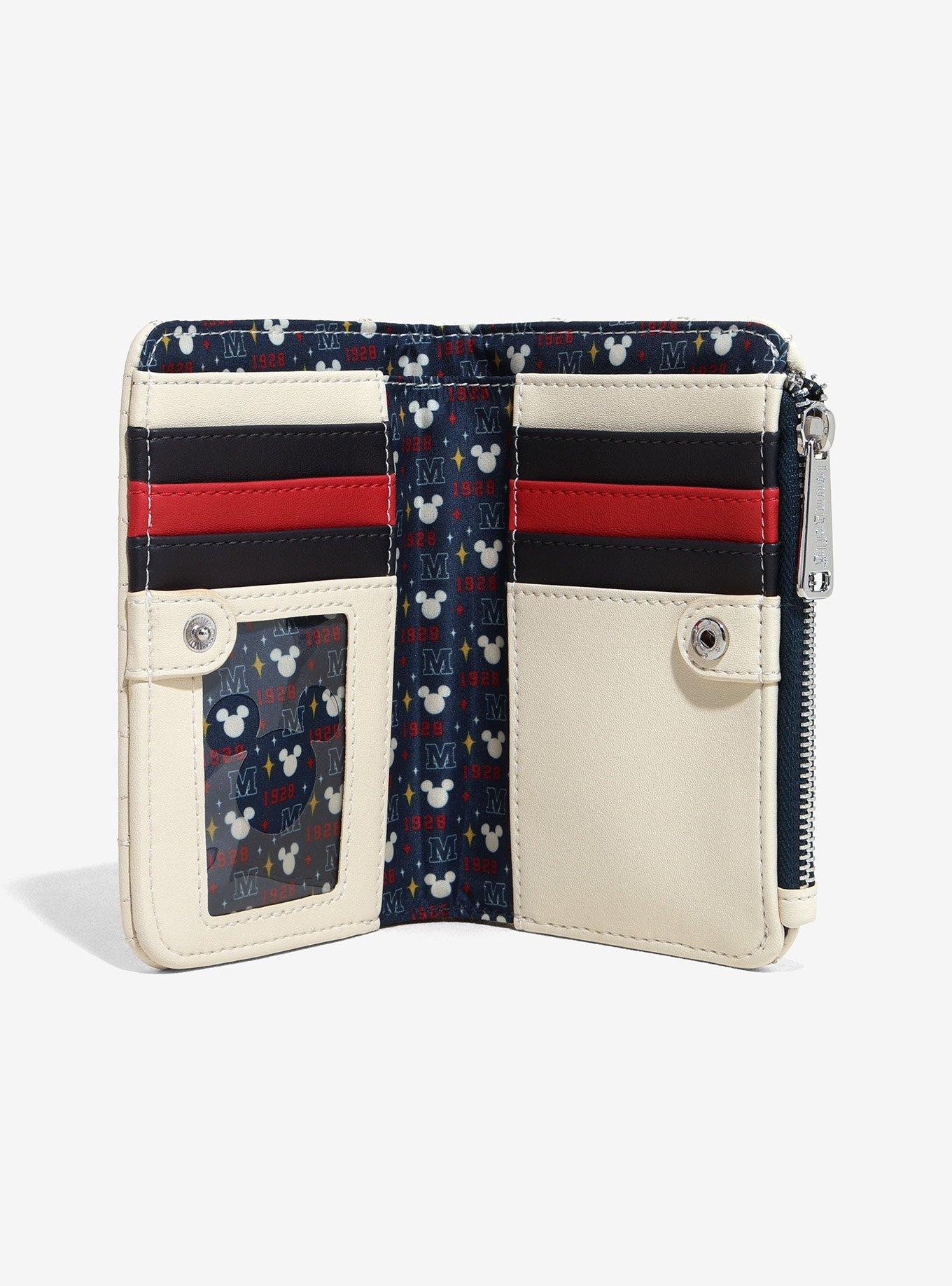 Loungefly Disney Mickey Mouse Vintage Zip Wallet — BoxLunch Exclusive, , alternate