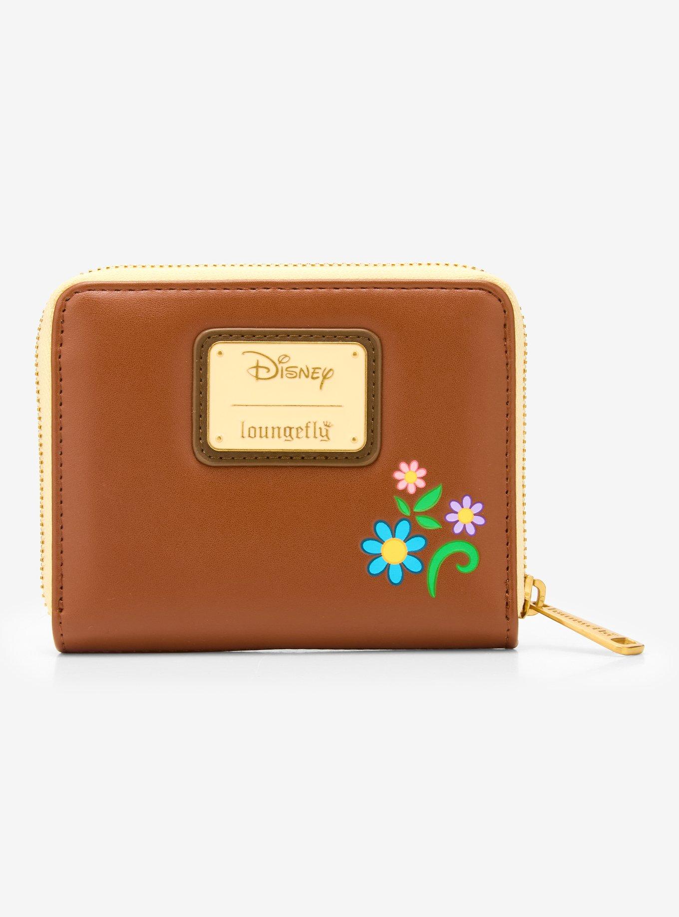 Loungefly Disney Tangled Pascal Flower Zip Wallet — BoxLunch Exclusive