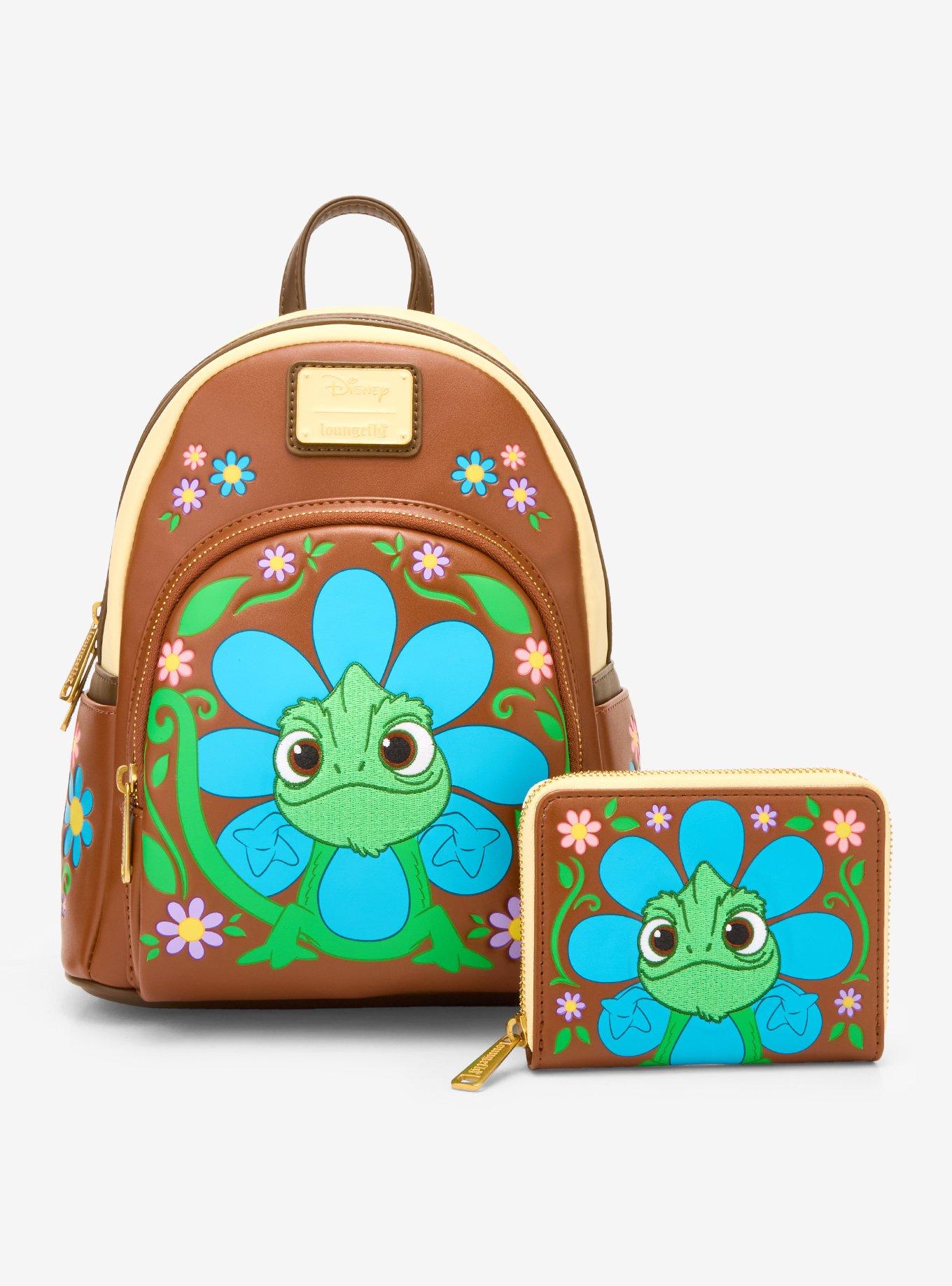 Loungefly Disney Tangled Pascal Flower Zip Wallet — BoxLunch Exclusive, , alternate