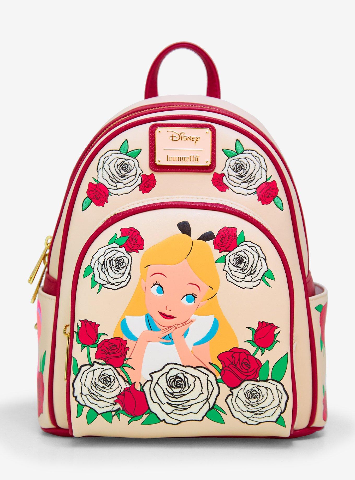 Loungefly Disney Alice in Wonderland Color Changing Roses Mini Backpack — BoxLunch Exclusive, , hi-res