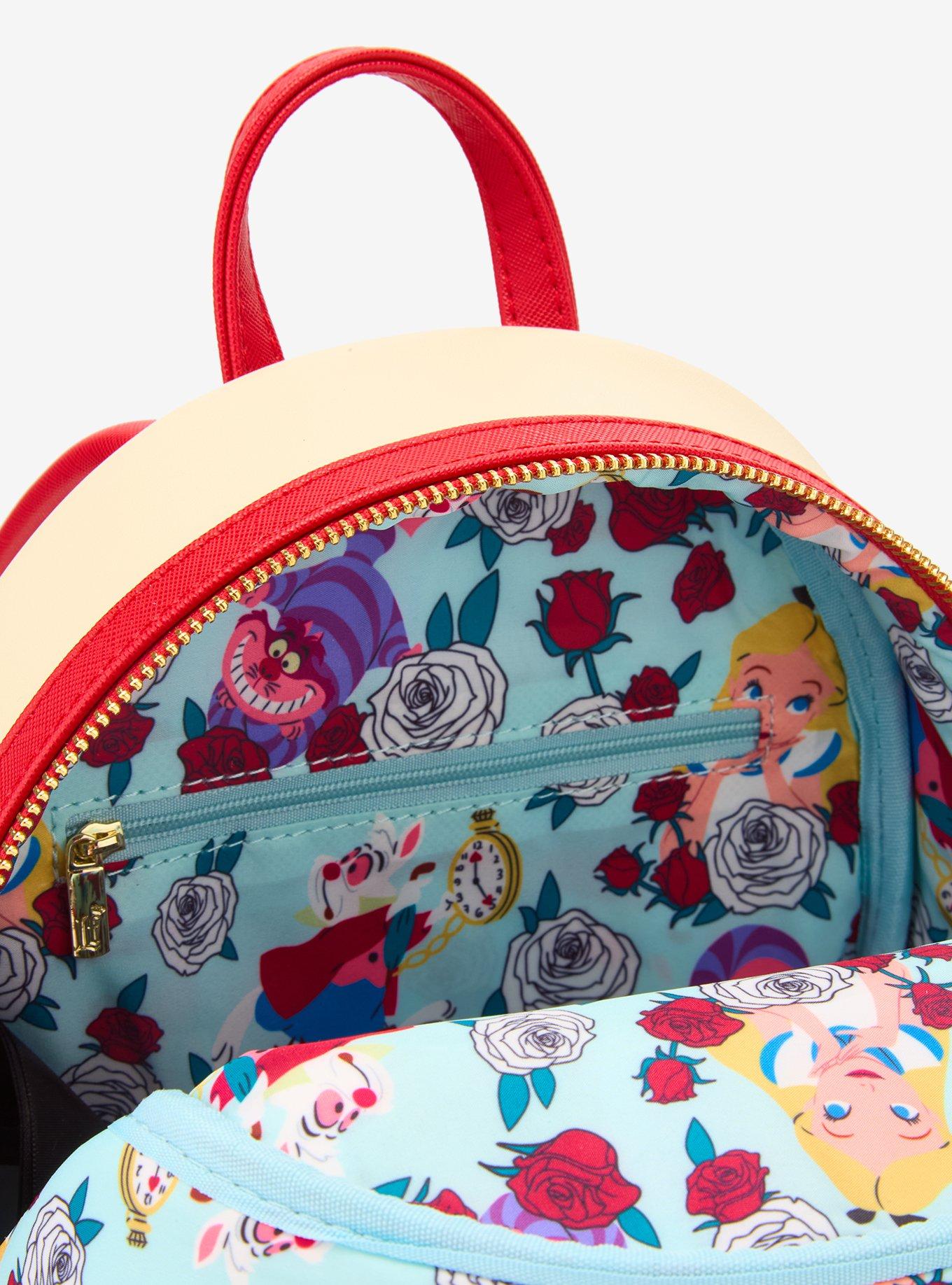 Loungefly Disney Alice in Wonderland Color Changing Roses Mini Backpack — BoxLunch Exclusive, , alternate