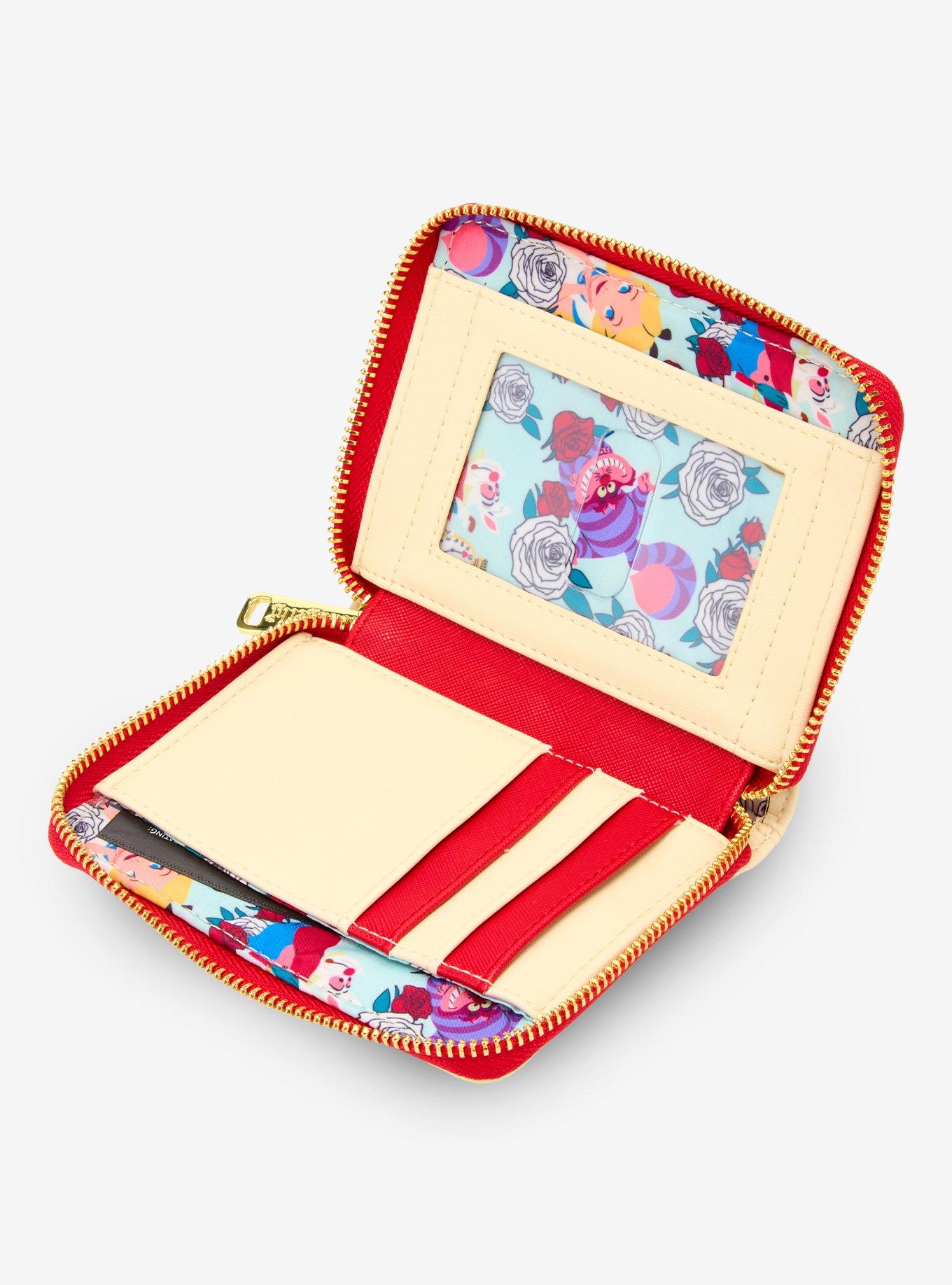 Loungefly Disney Alice in Wonderland Color Changing Roses Zip Wallet &mdash; BoxLunch Exclusive, , alternate