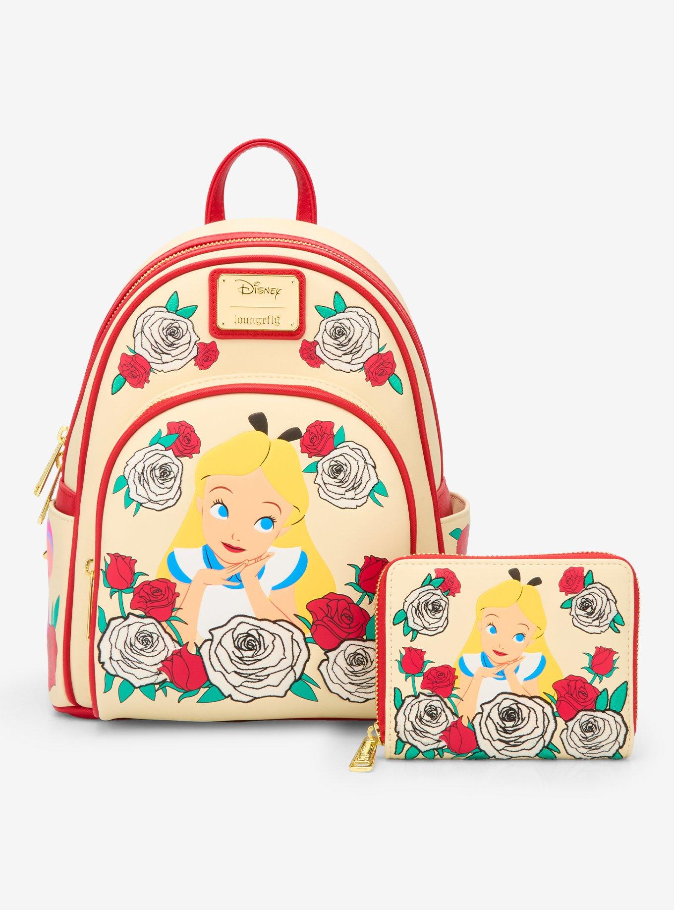 Loungefly Disney Alice in Wonderland Color Changing Roses Zip Wallet &mdash; BoxLunch Exclusive, , alternate