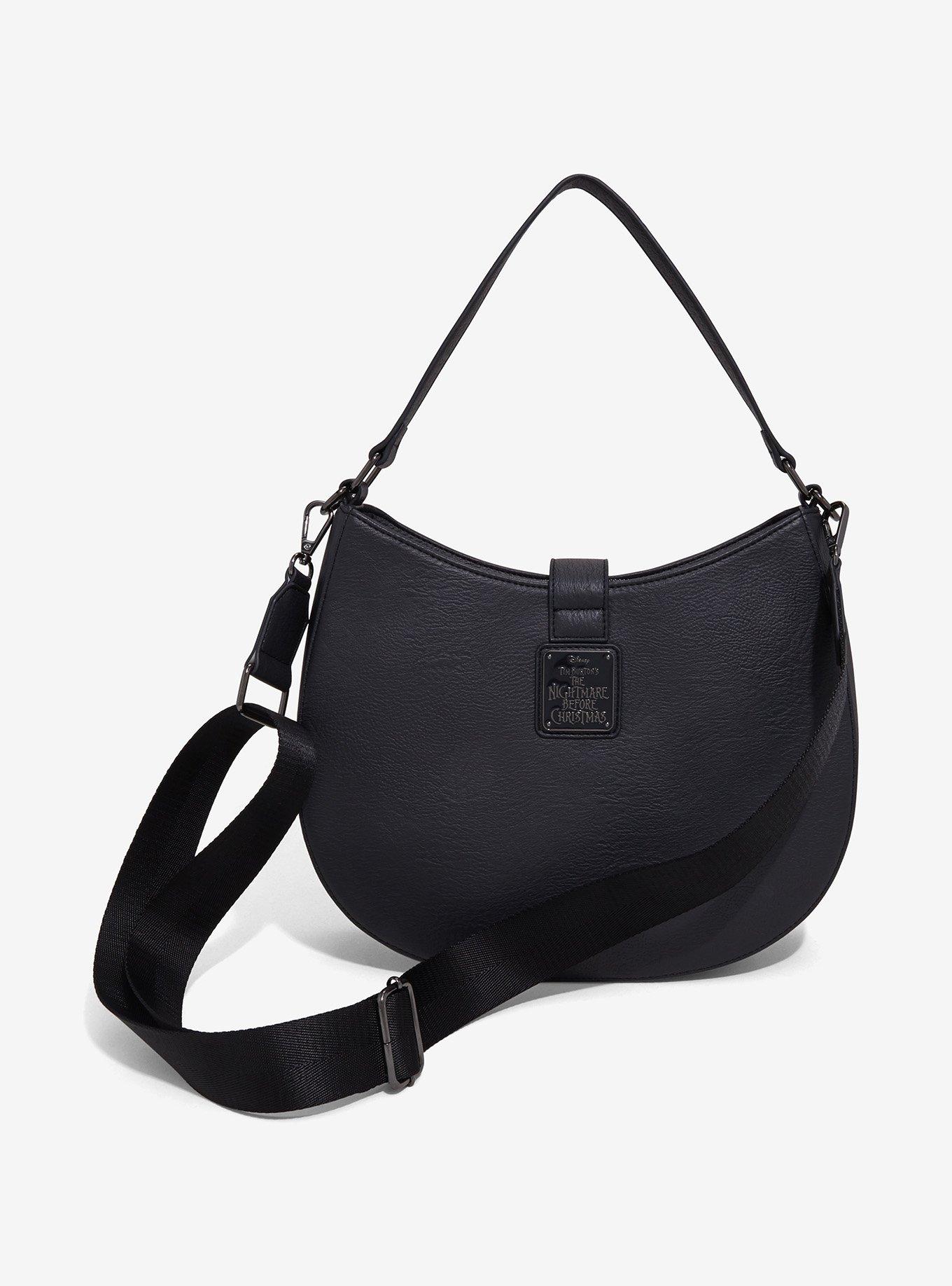 Loungefly Disney The Nightmare Before Christmas Jack & Sally Scene Tonal Handbag - BoxLunch Exclusive