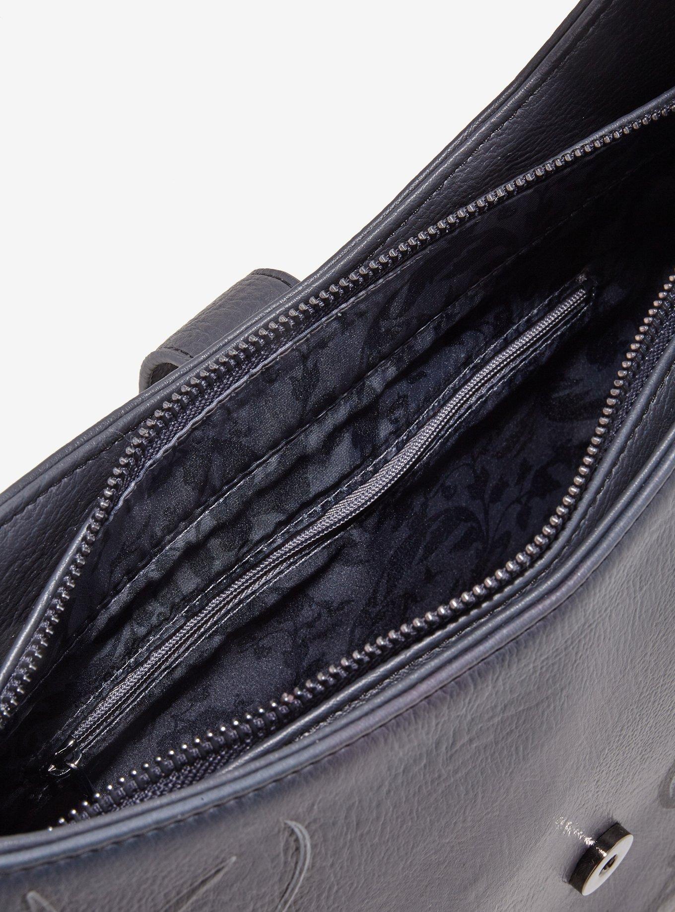 Loungefly Disney The Nightmare Before Christmas Jack & Sally Scene Tonal Handbag - BoxLunch Exclusive, , alternate