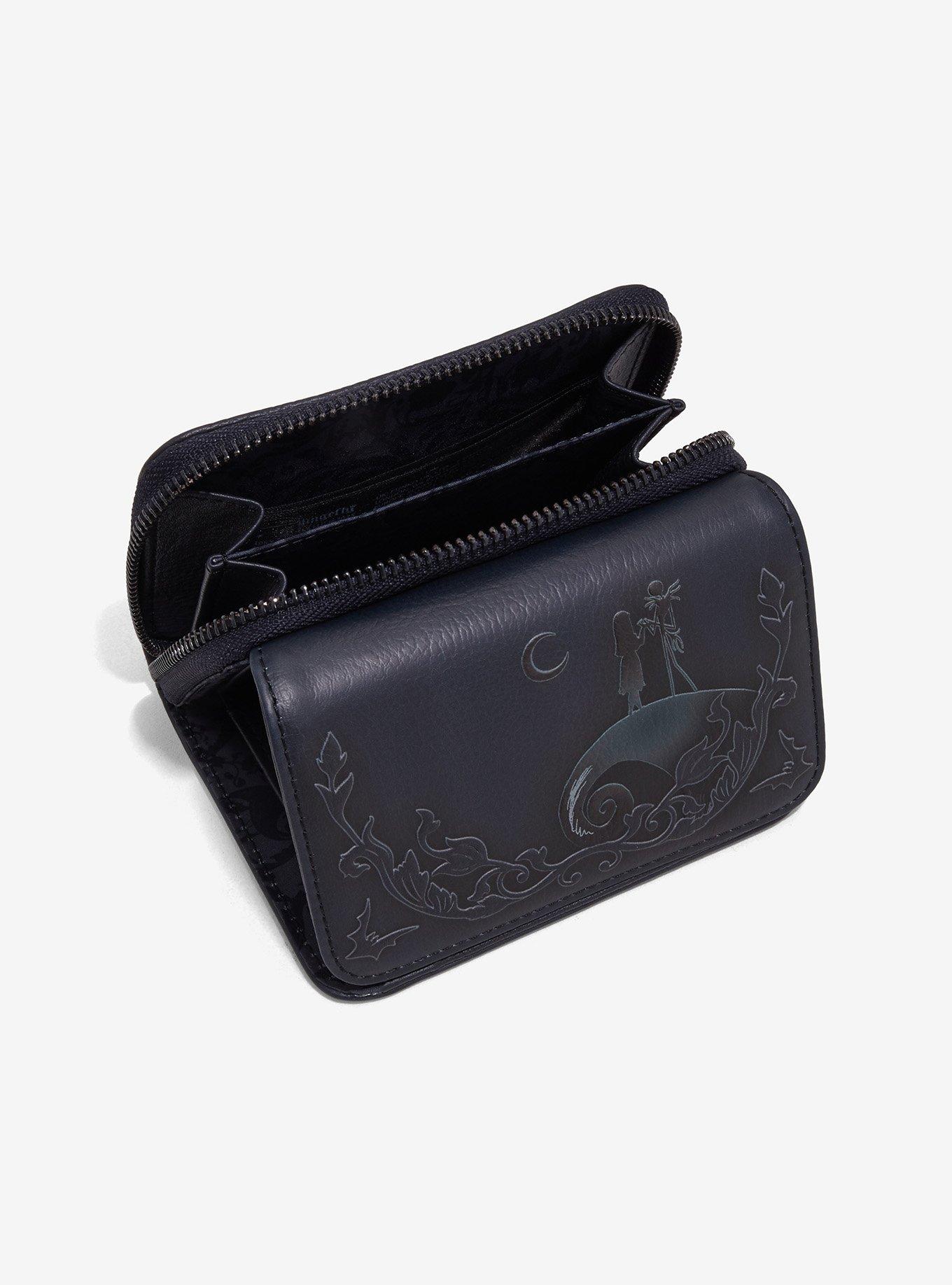 Loungefly Disney The Nightmare Before Christmas Jack & Sally Scene Tonal Wallet - BoxLunch Exclusive, , alternate